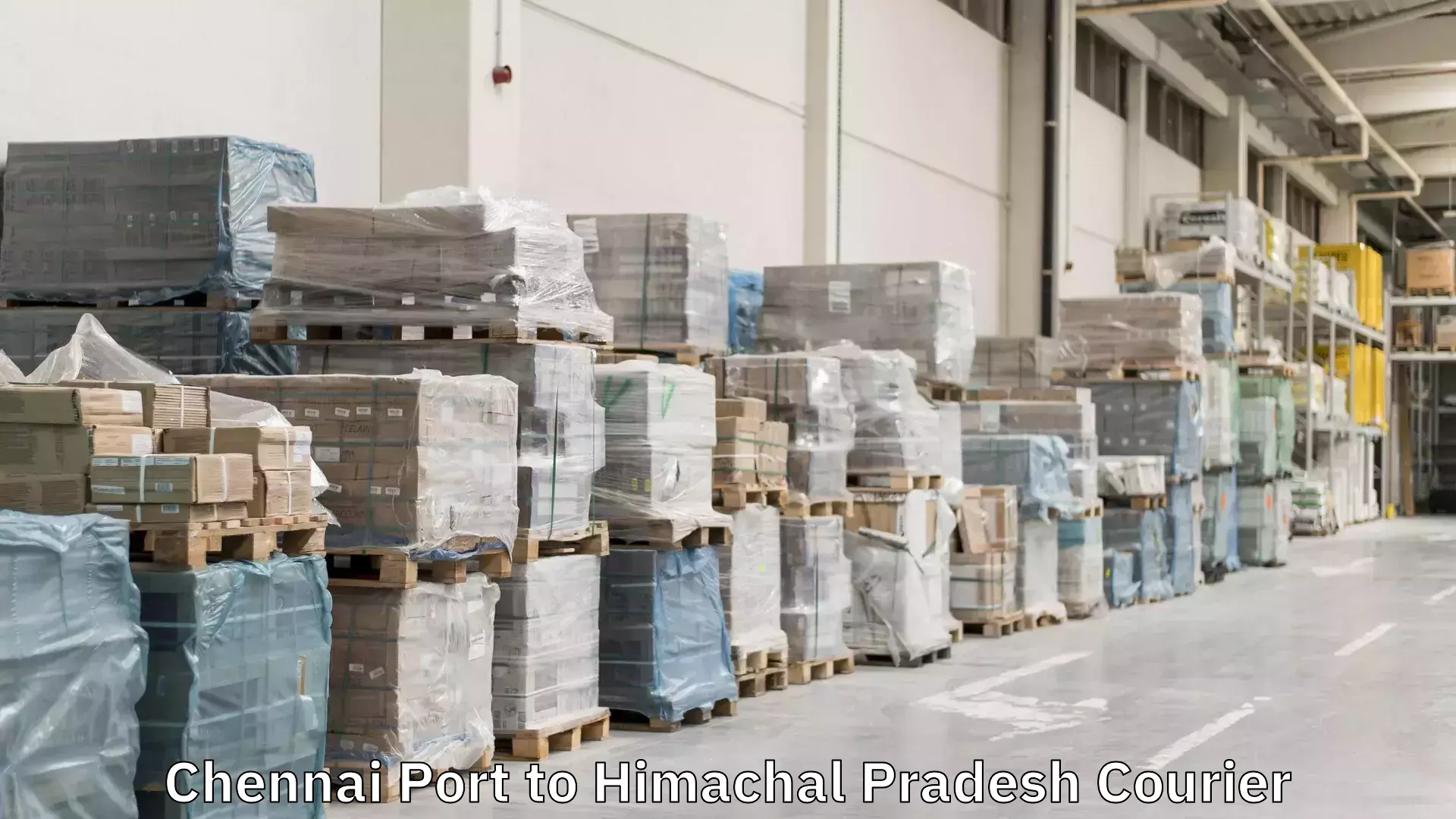 Punctual parcel services Chennai Port to Salouni