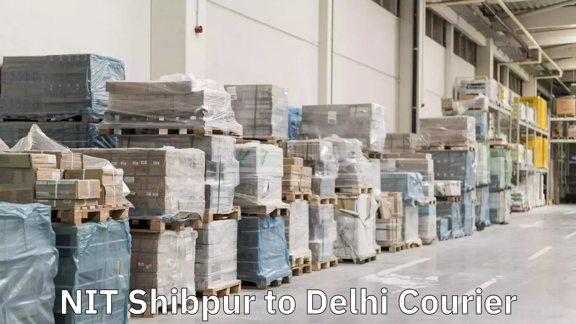Quick dispatch service NIT Shibpur to Delhi