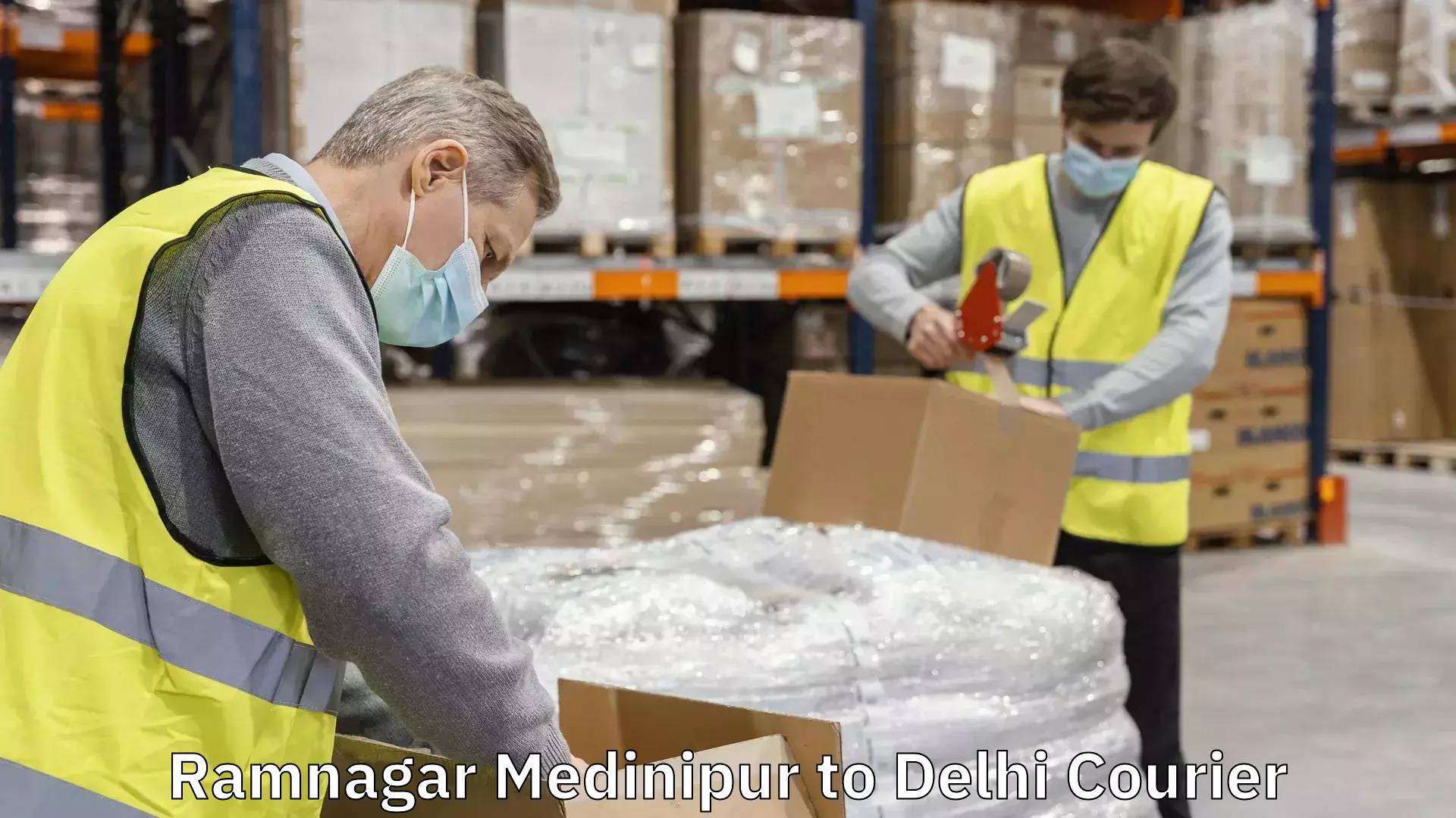 Pharmaceutical courier Ramnagar Medinipur to Jamia Hamdard New Delhi