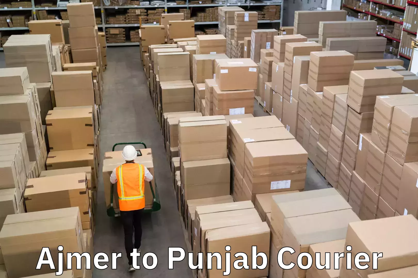 User-friendly courier app Ajmer to Ropar