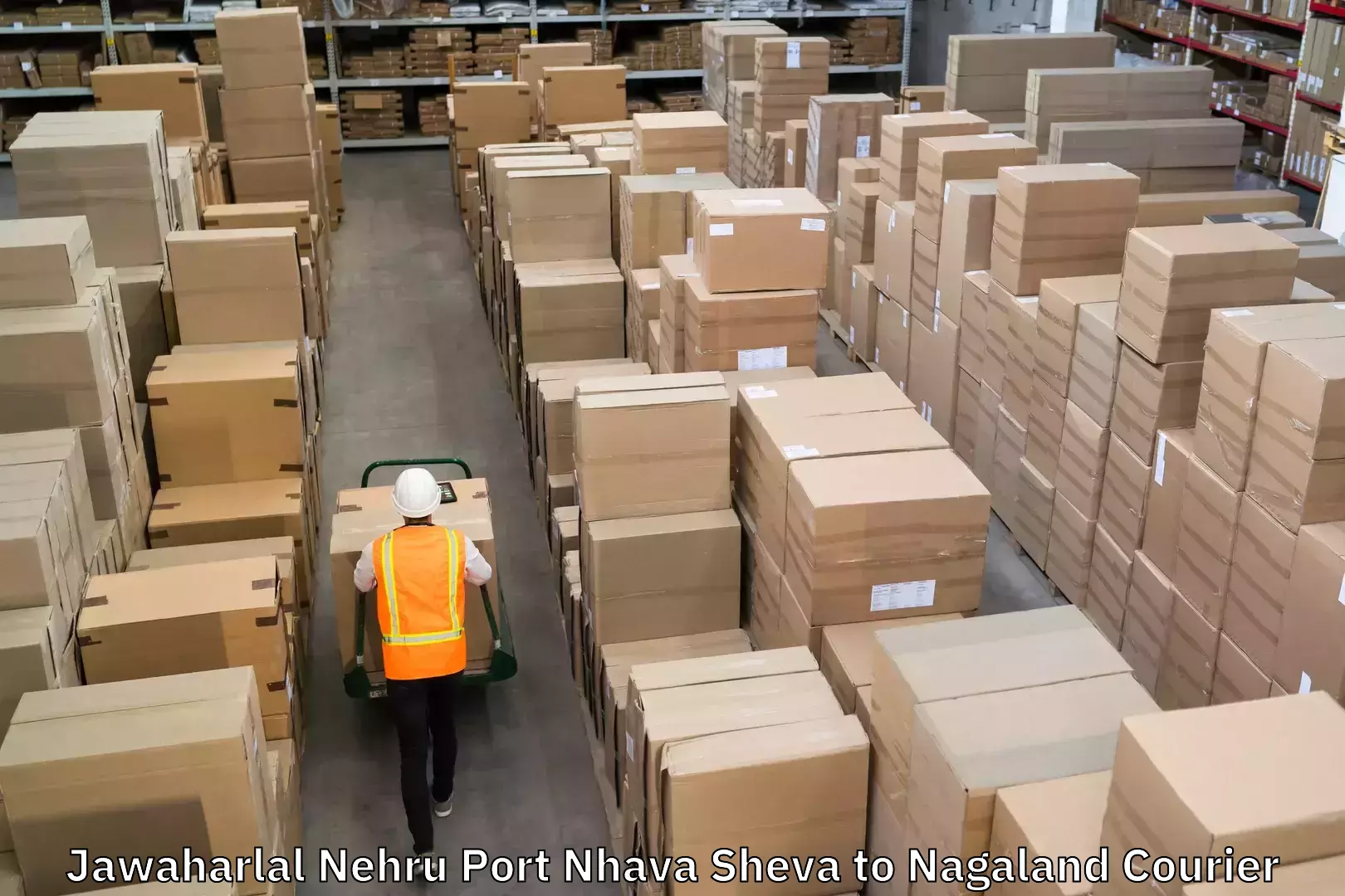Special handling courier Jawaharlal Nehru Port Nhava Sheva to Nagaland