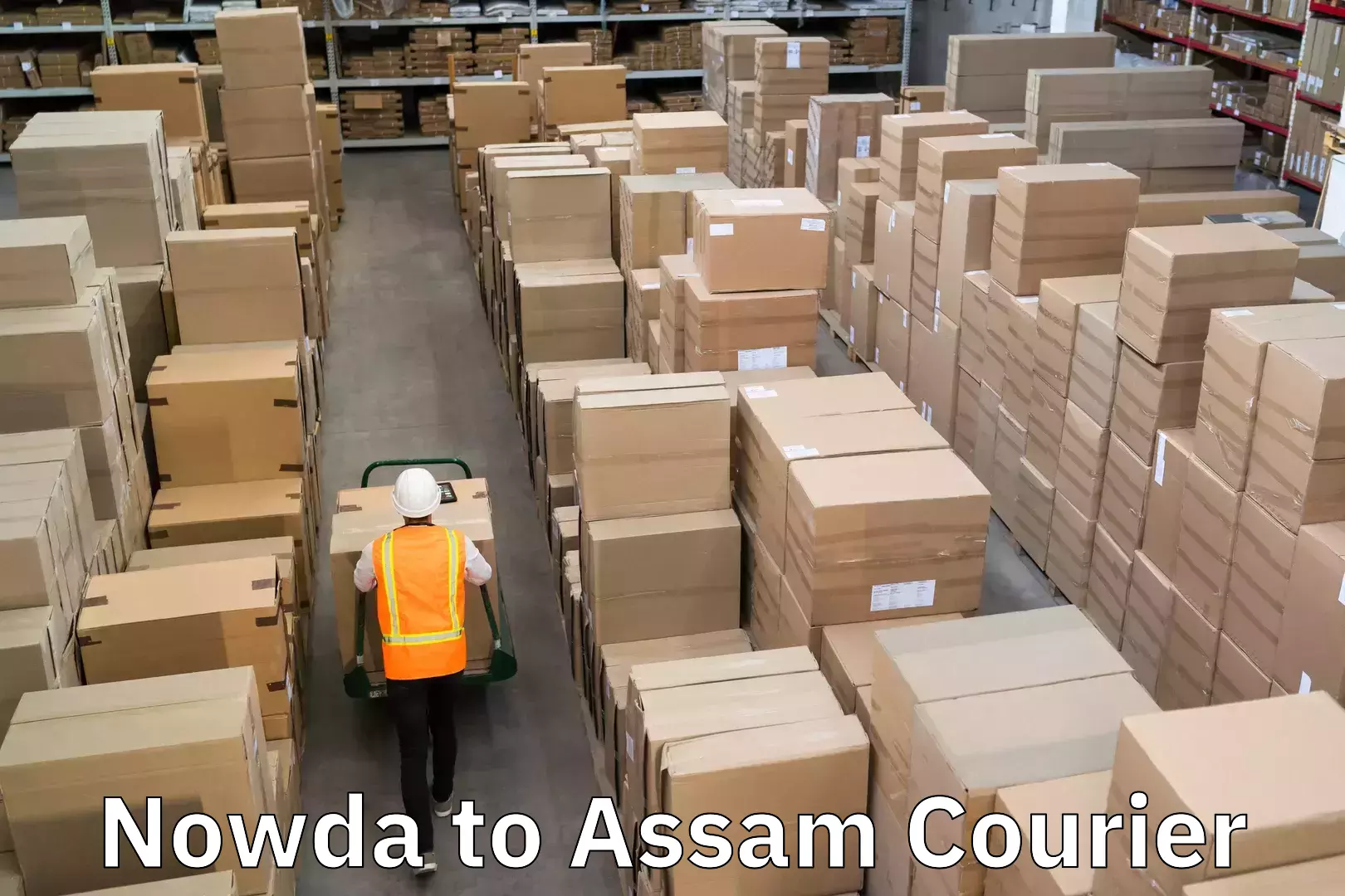 Seamless shipping experience Nowda to Digboi