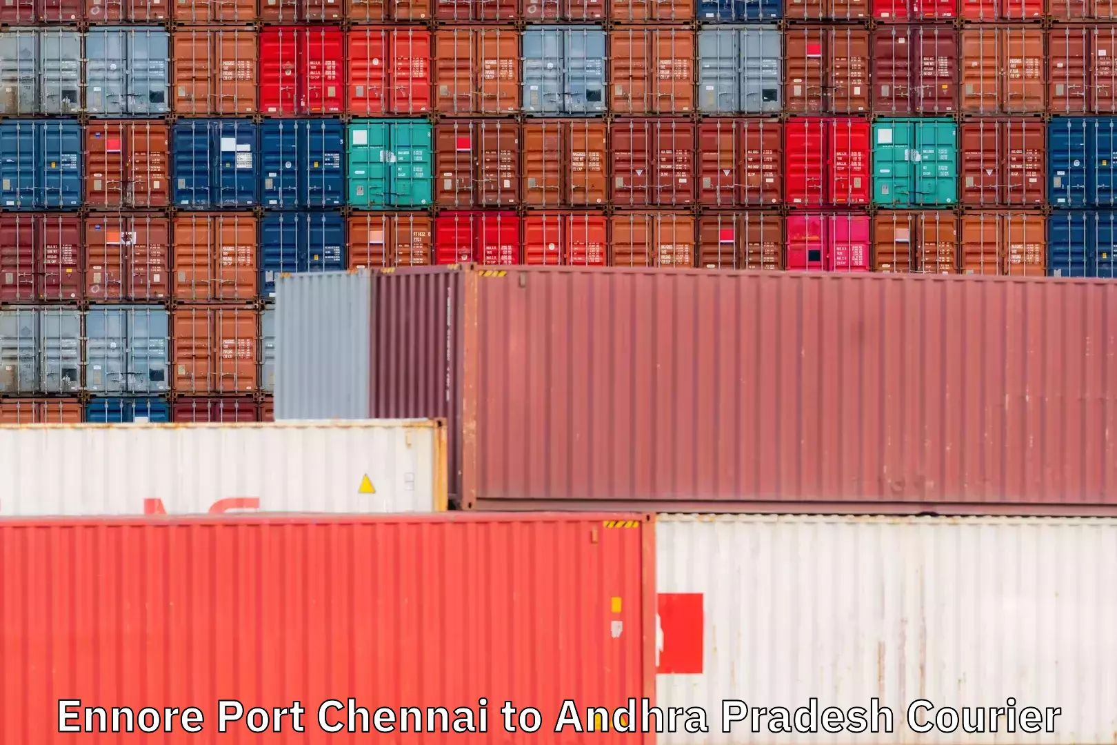 Door-to-door shipment Ennore Port Chennai to Chintalapudi