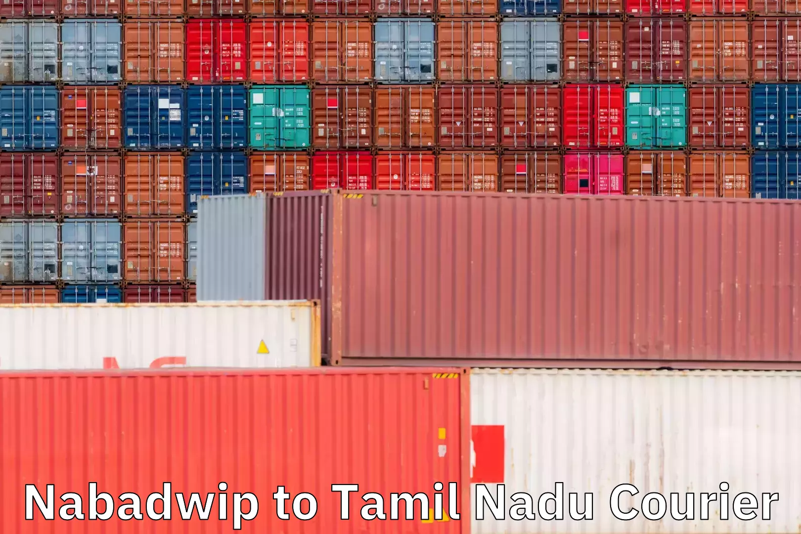 Advanced parcel tracking in Nabadwip to Chennai Port