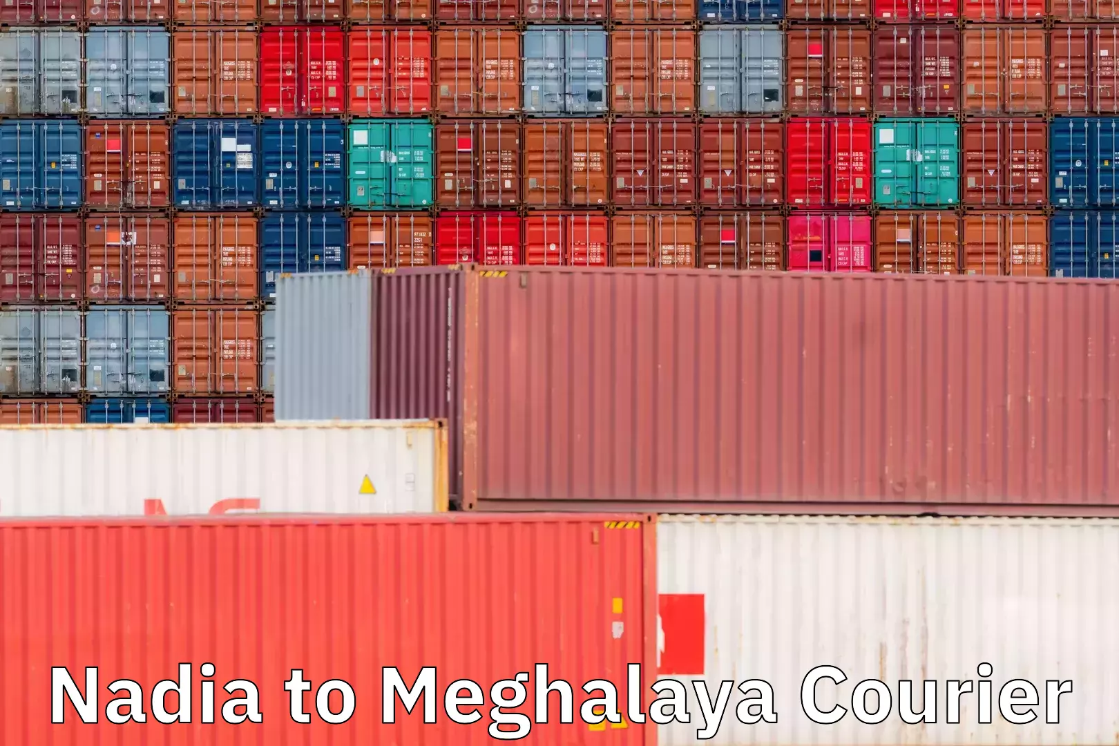 Efficient freight transportation Nadia to Meghalaya
