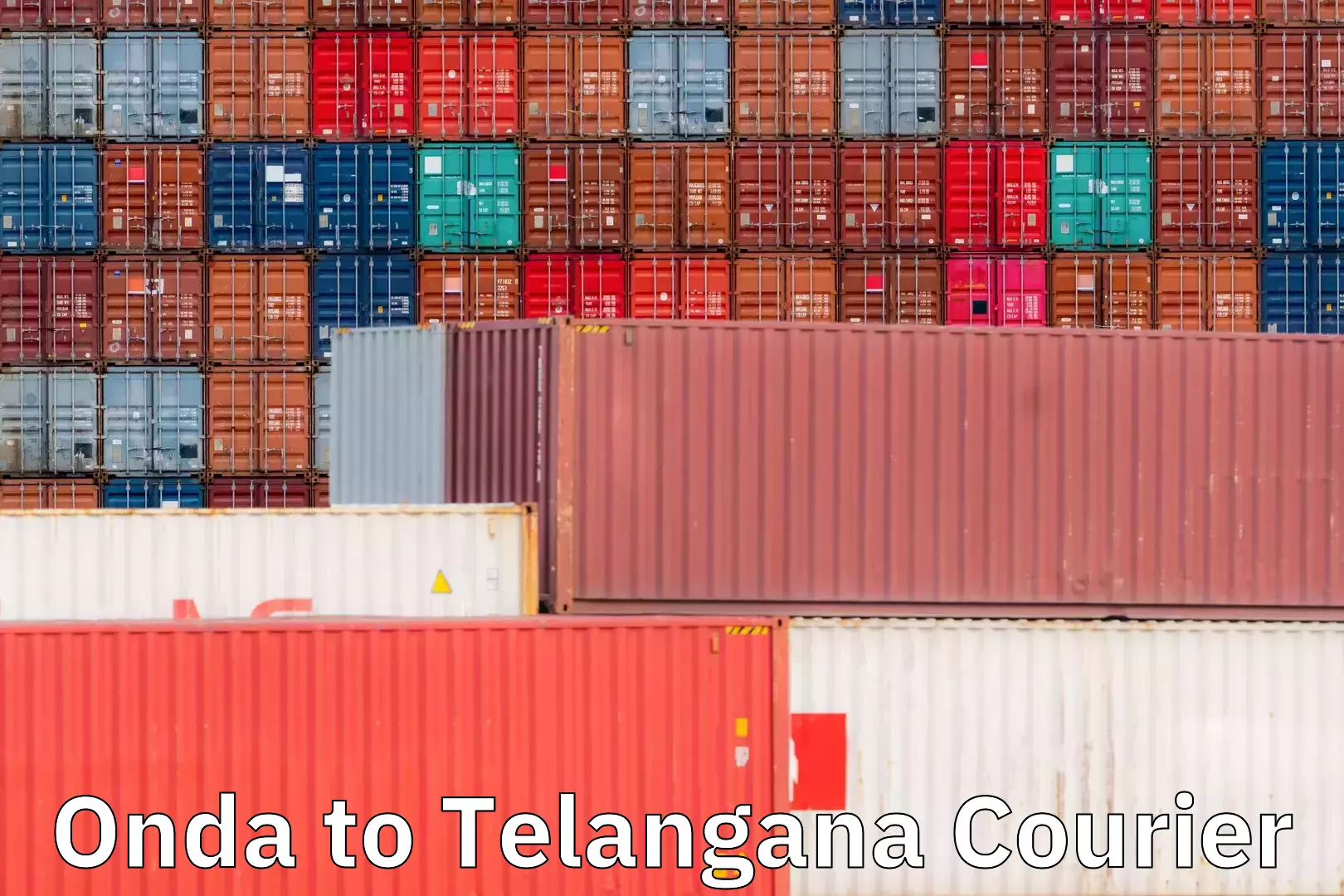 Efficient freight service Onda to Telangana