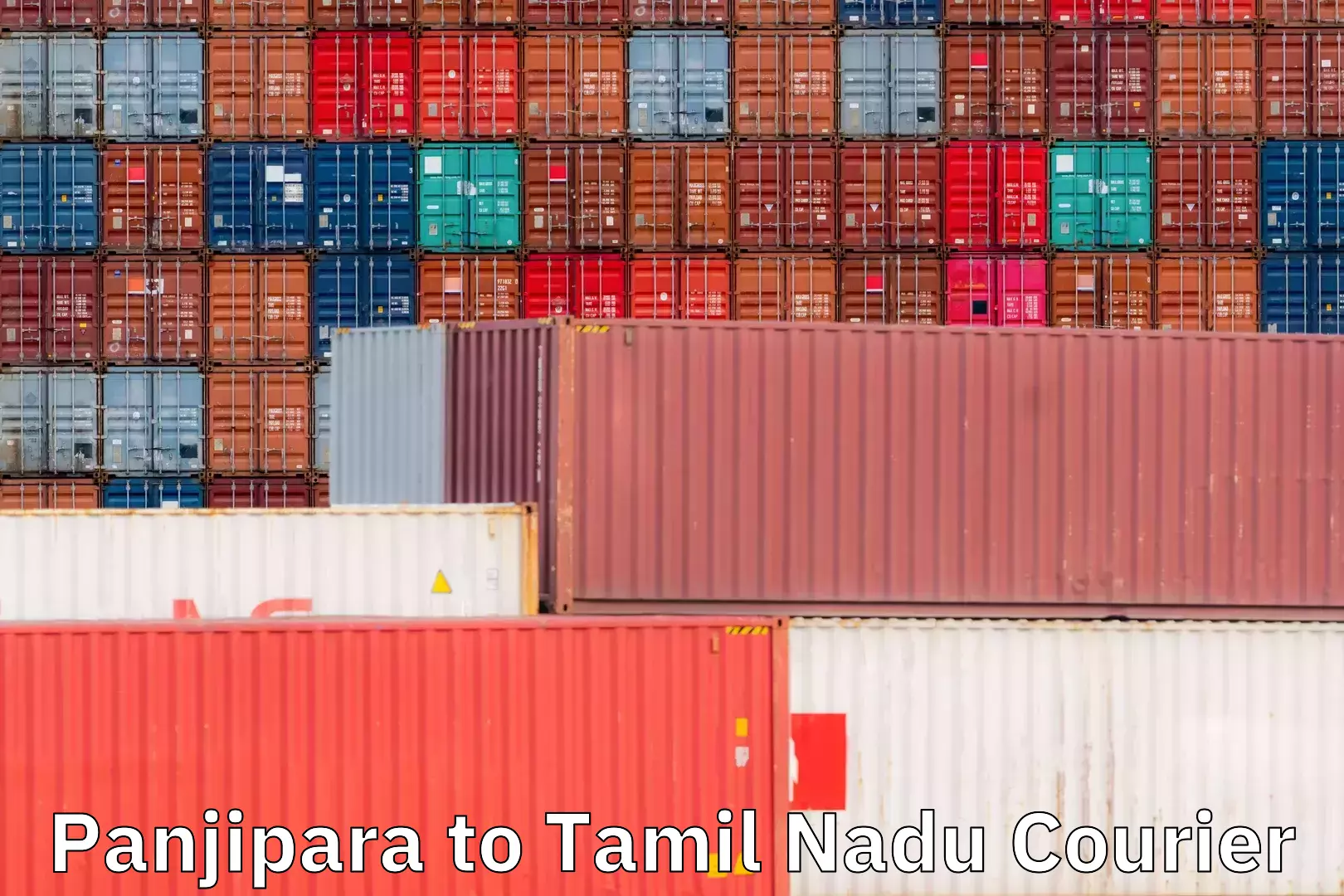 Reliable parcel services Panjipara to Tamil Nadu