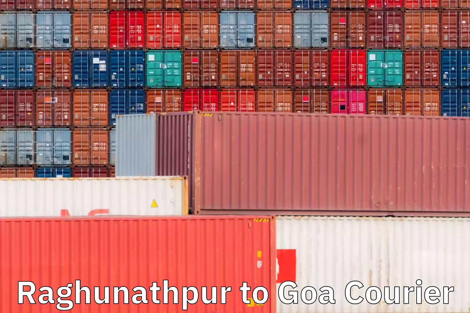 On-demand courier Raghunathpur to Goa