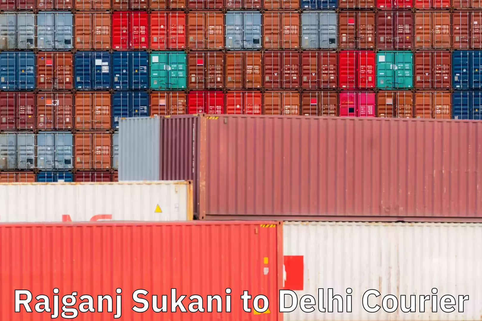 Ocean freight courier Rajganj Sukani to Jamia Millia Islamia New Delhi