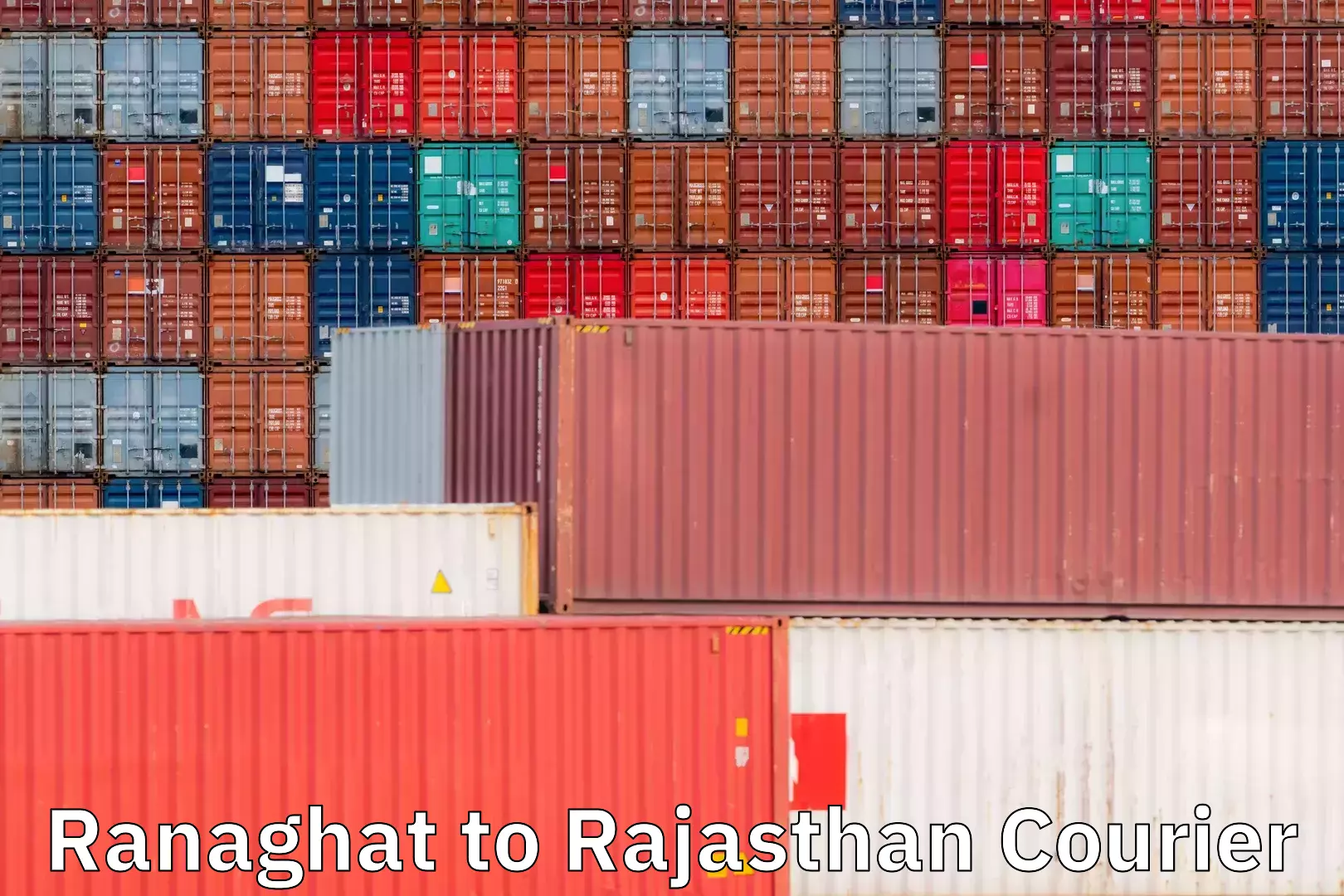 Comprehensive logistics solutions in Ranaghat to Rajasthan