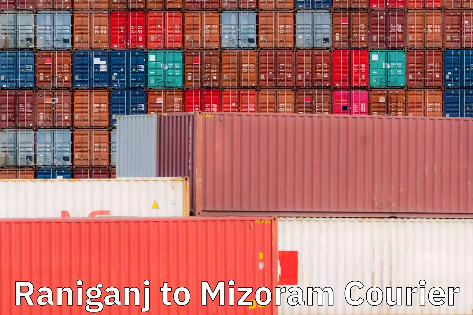 Secure freight services Raniganj to Mizoram