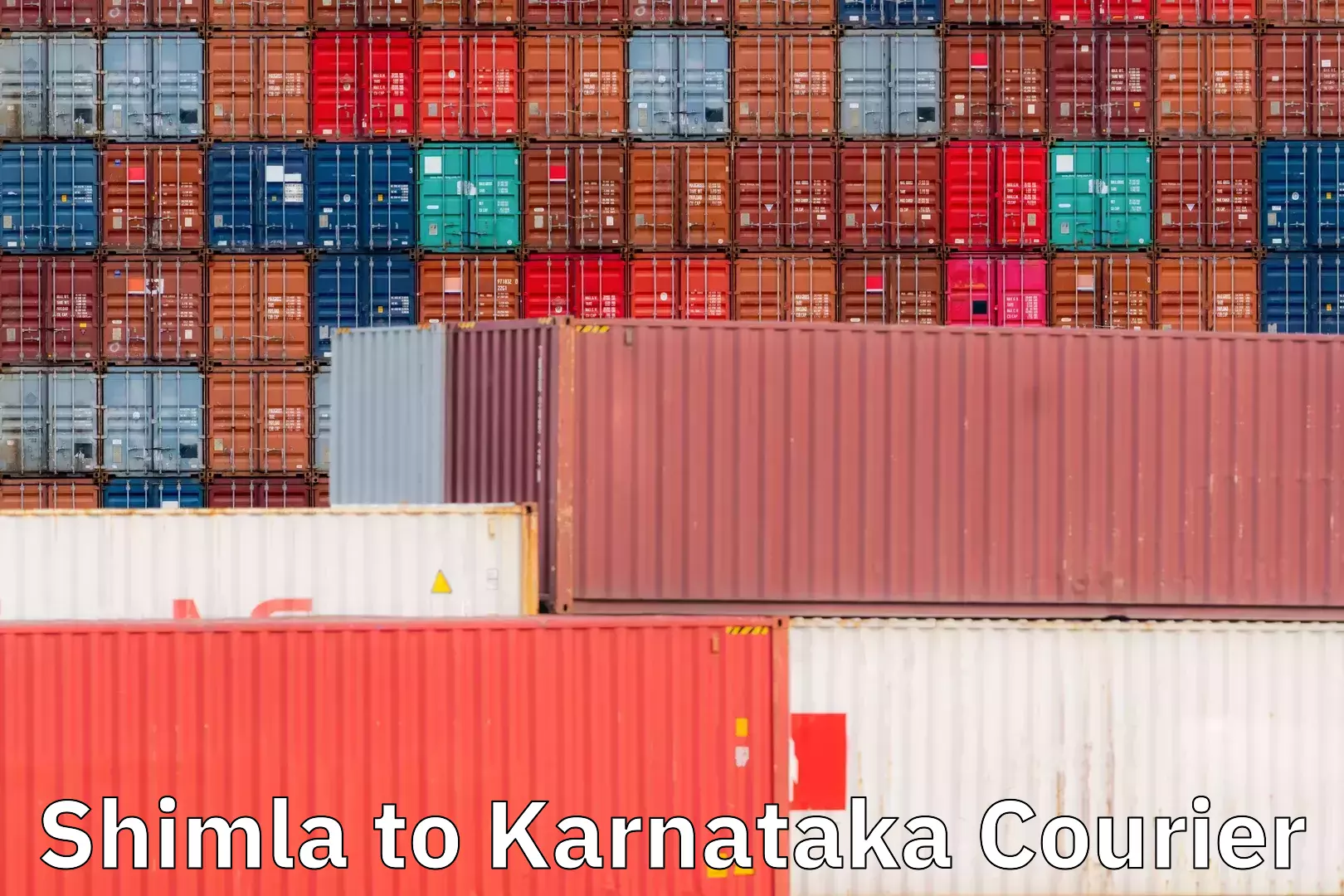 Smart parcel solutions Shimla to Karnataka