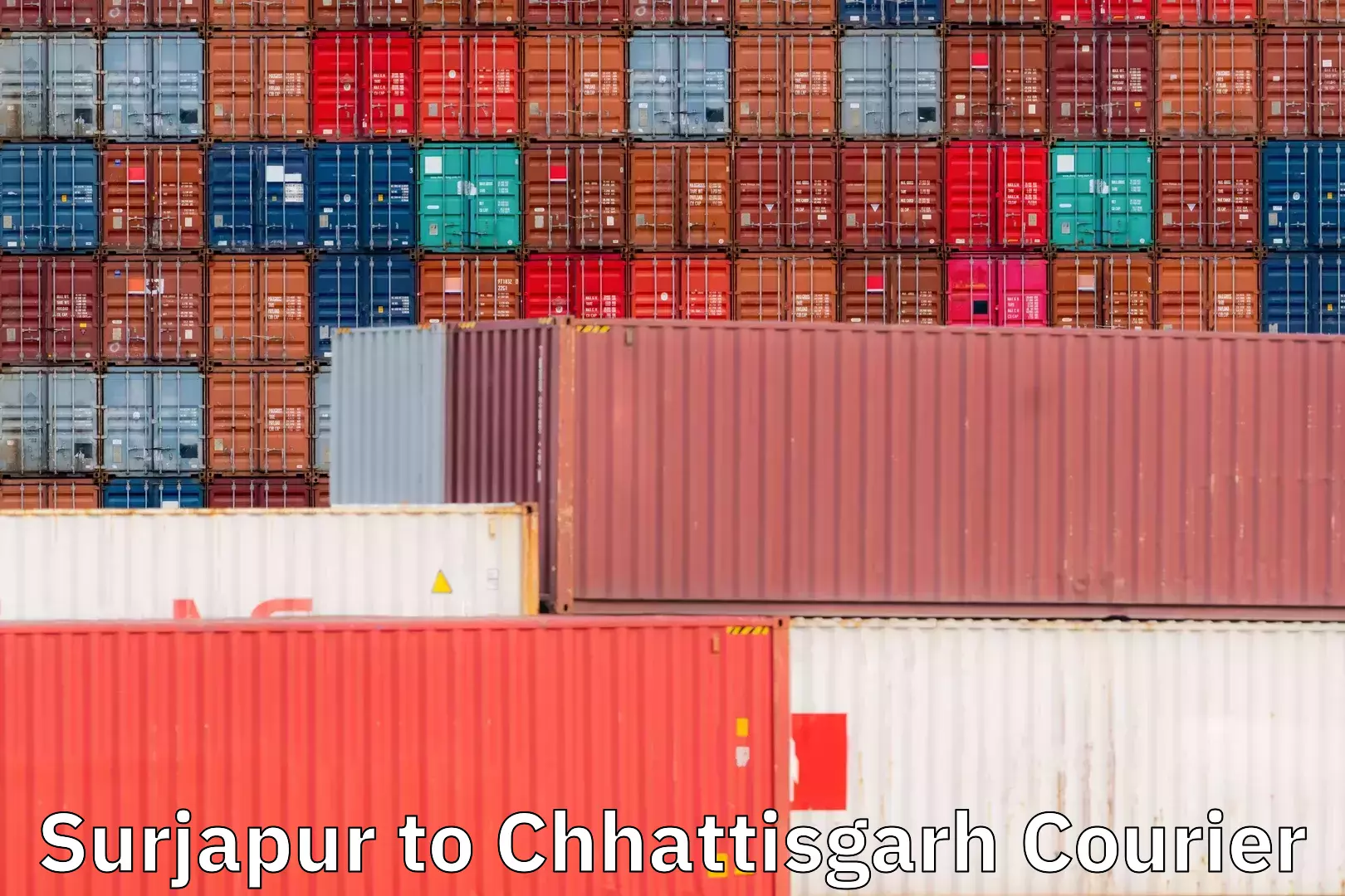 International logistics solutions Surjapur to Chhattisgarh