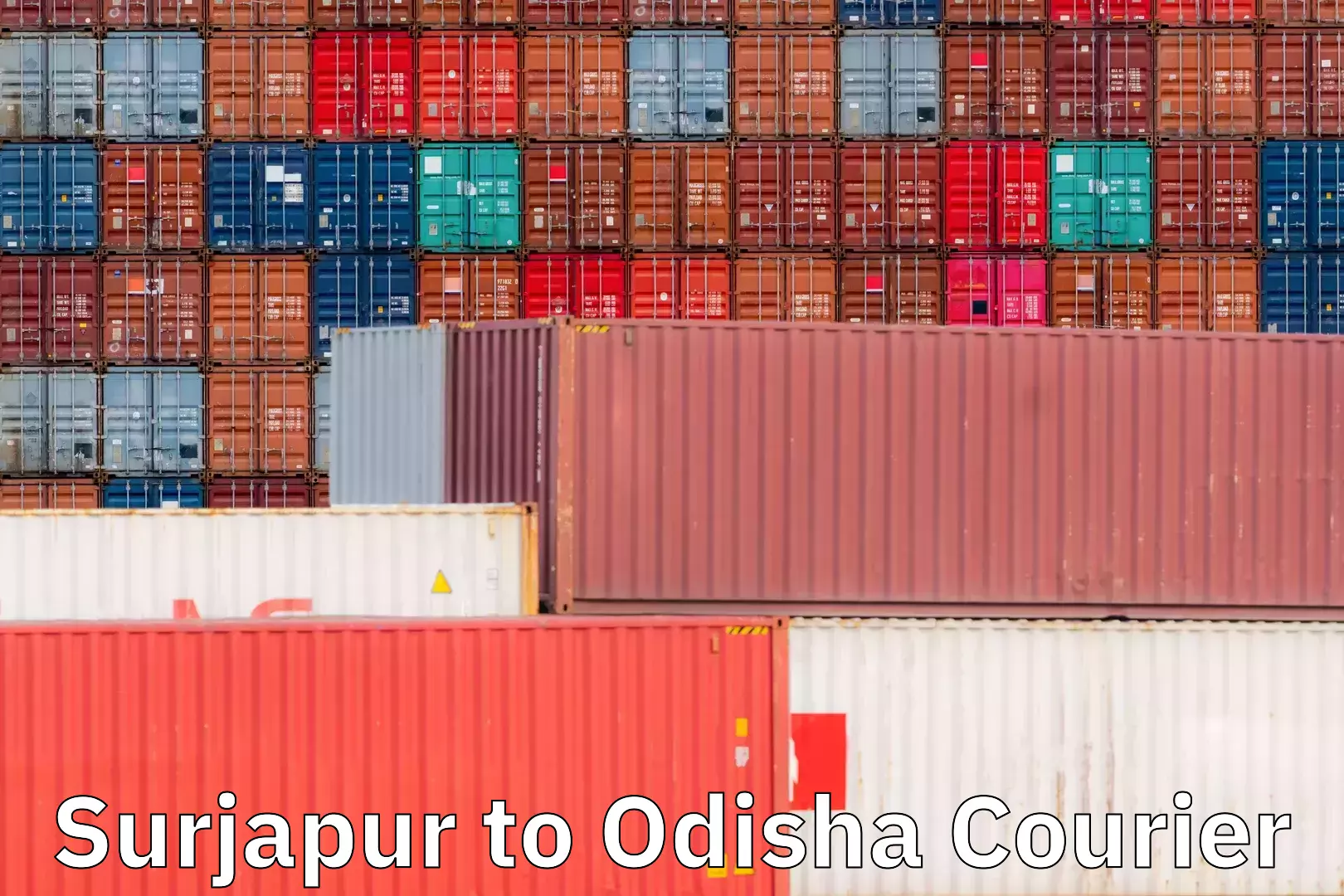 Express courier capabilities Surjapur to Sukinda