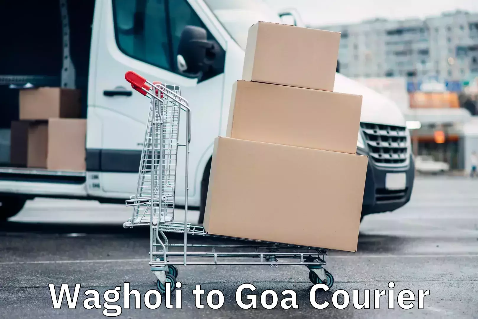 Lightweight parcel options Wagholi to Goa