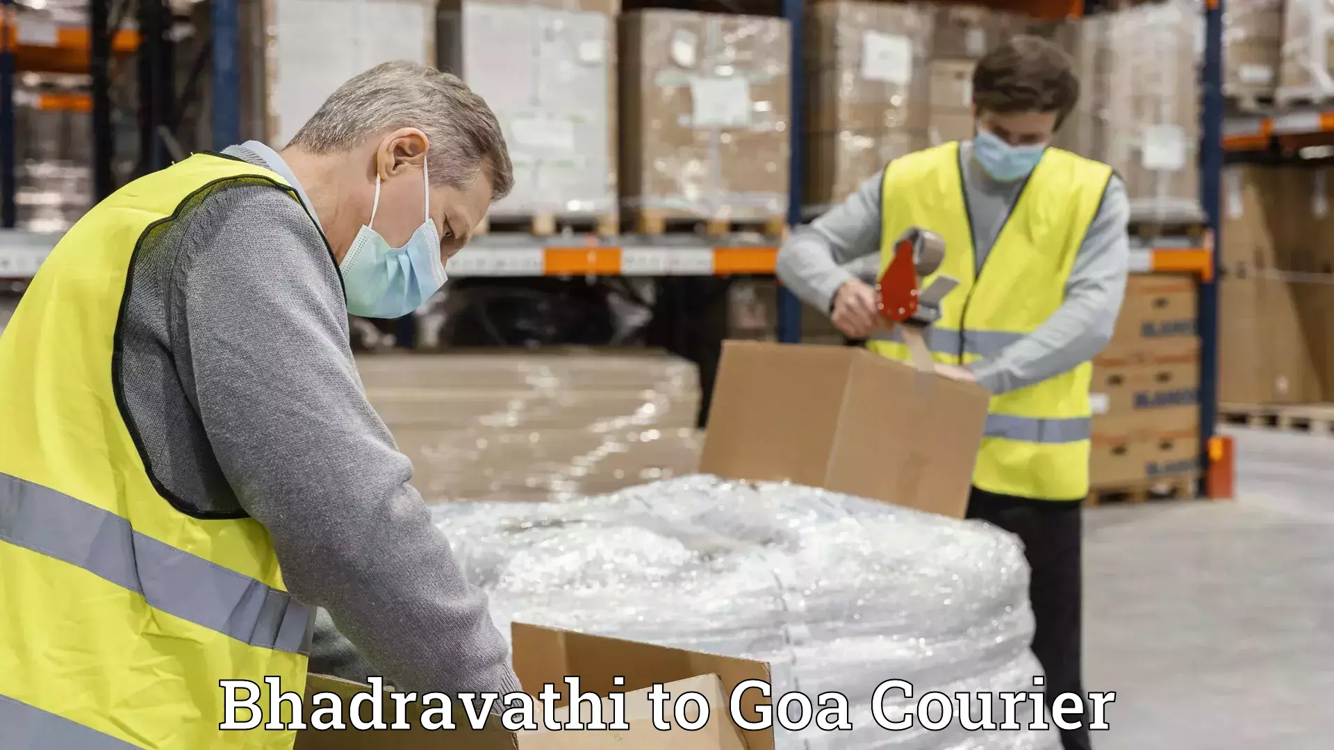 Efficient home goods movers Bhadravathi to Goa
