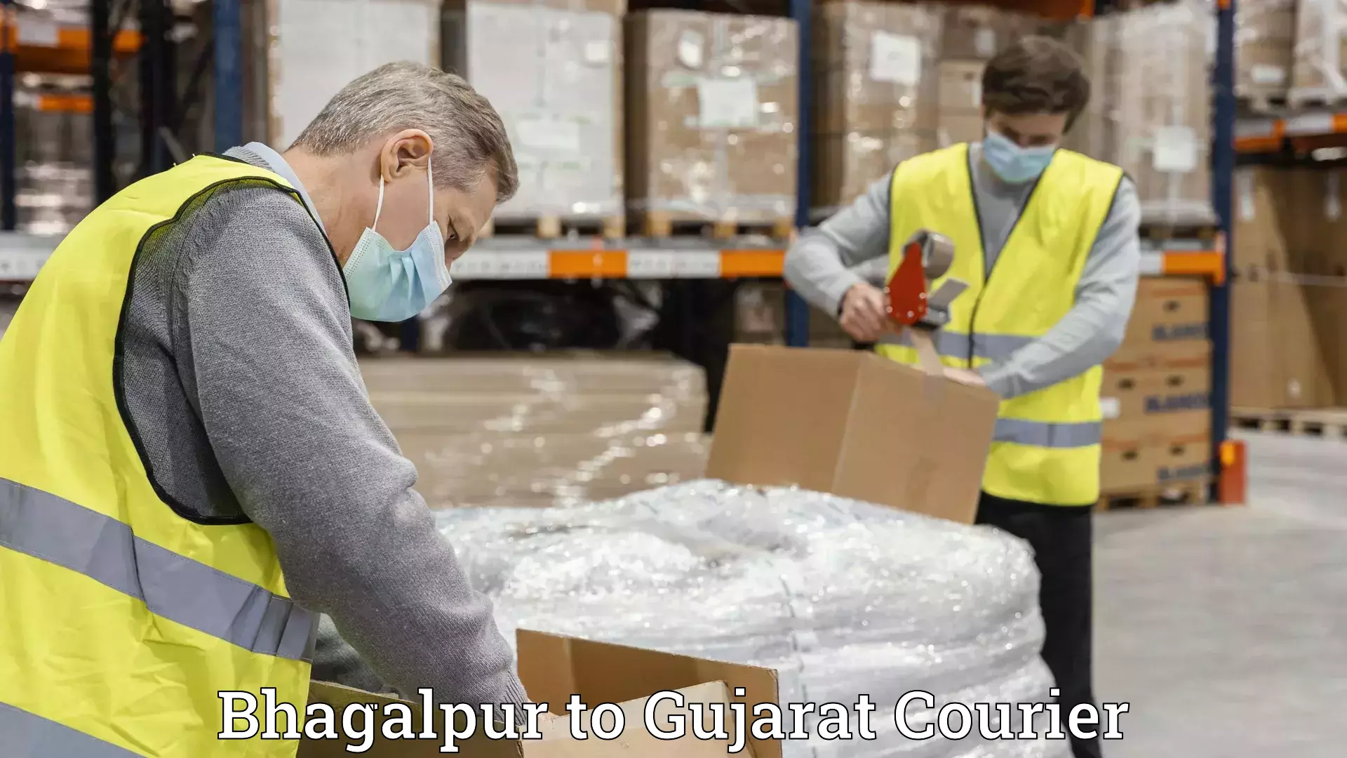 Professional furniture movers Bhagalpur to Gujarat