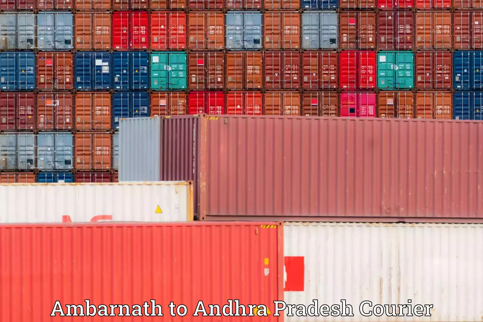 Cost-effective moving solutions Ambarnath to Visakhapatnam Port