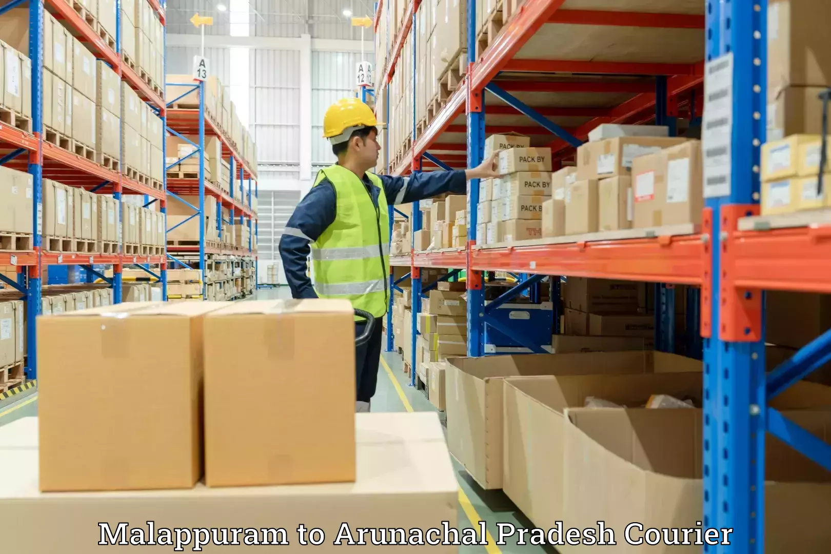 Furniture logistics Malappuram to Arunachal Pradesh