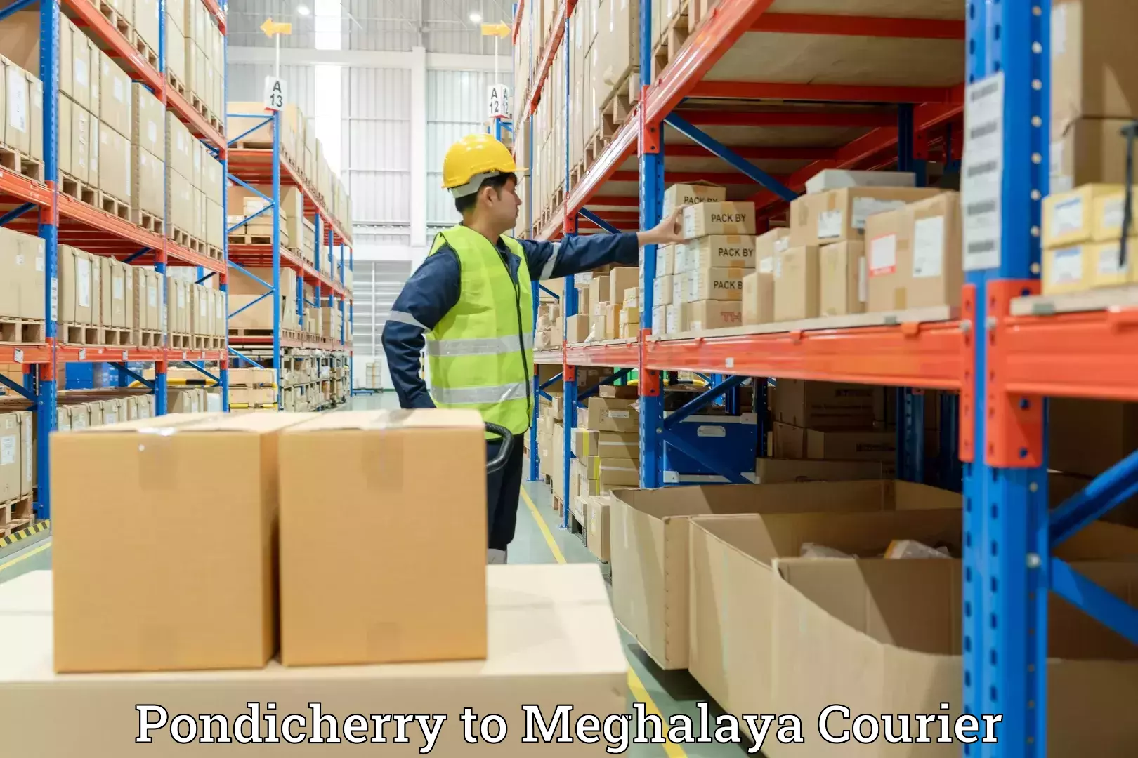 Expert household relocation Pondicherry to Meghalaya