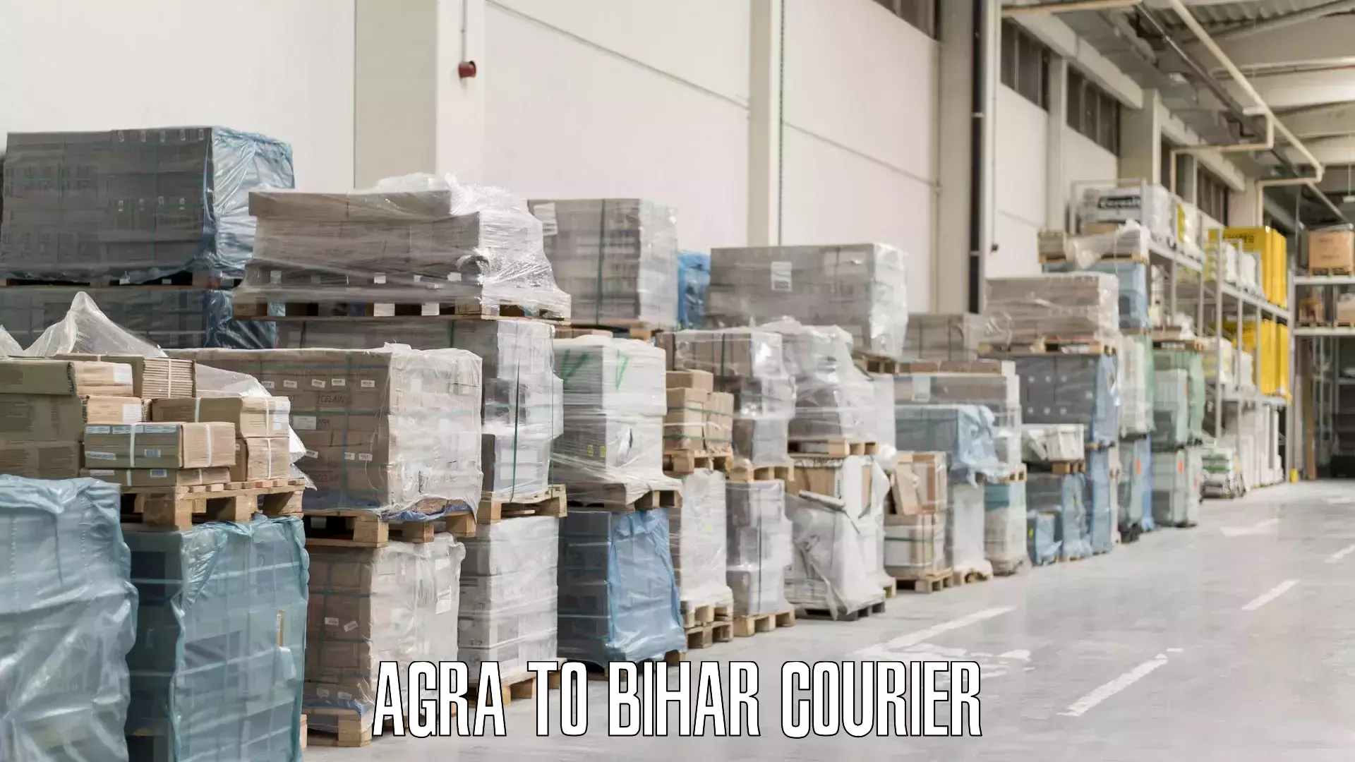 Baggage courier advice in Agra to Sugauli