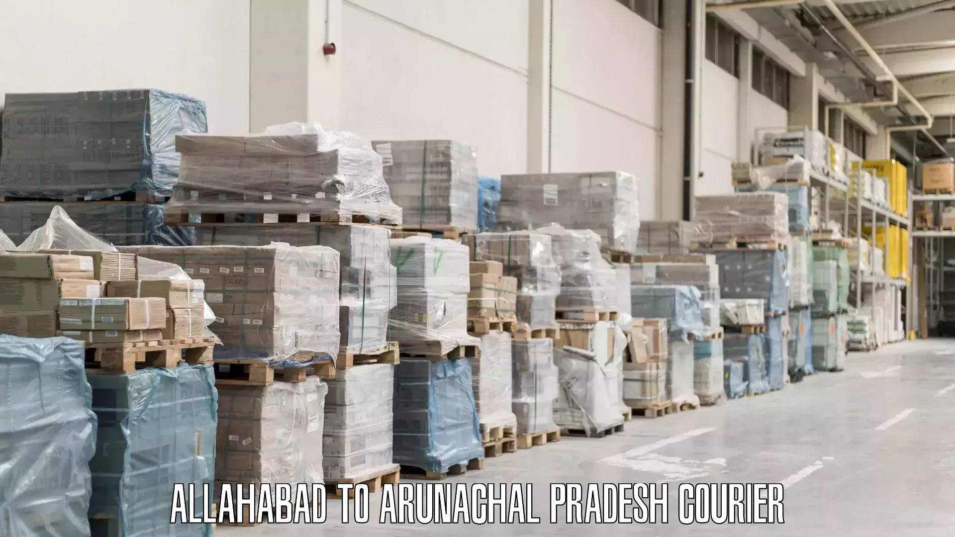 Luggage shipping planner Allahabad to Arunachal Pradesh
