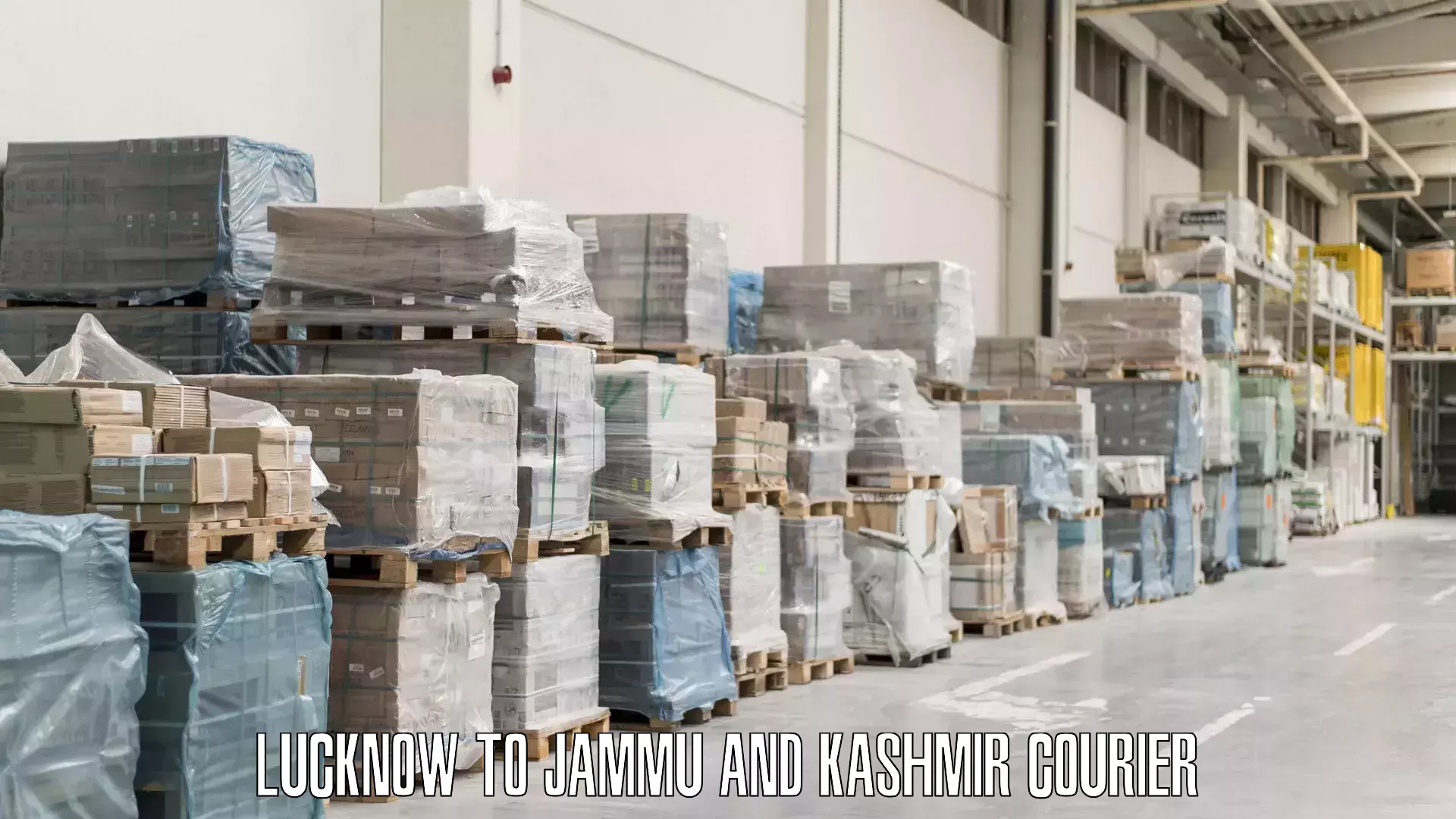 Advanced baggage shipping Lucknow to Jammu and Kashmir