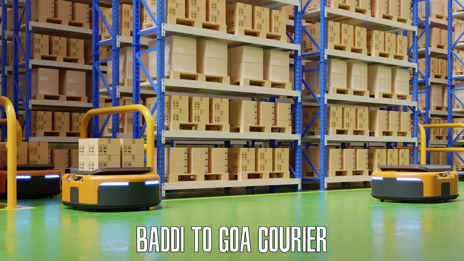 Baggage transport coordination Baddi to Goa University