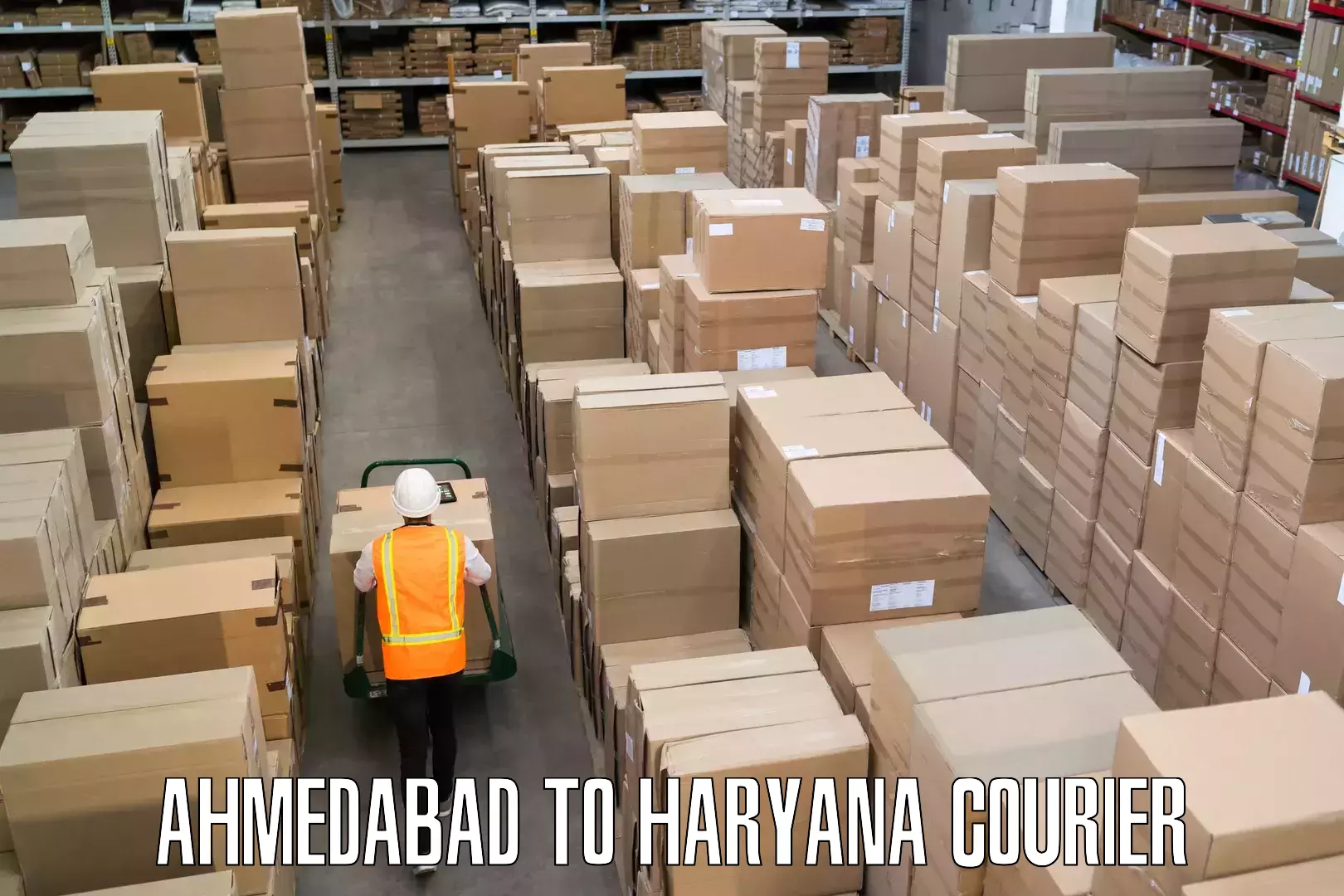 Baggage courier FAQs Ahmedabad to Bhiwani