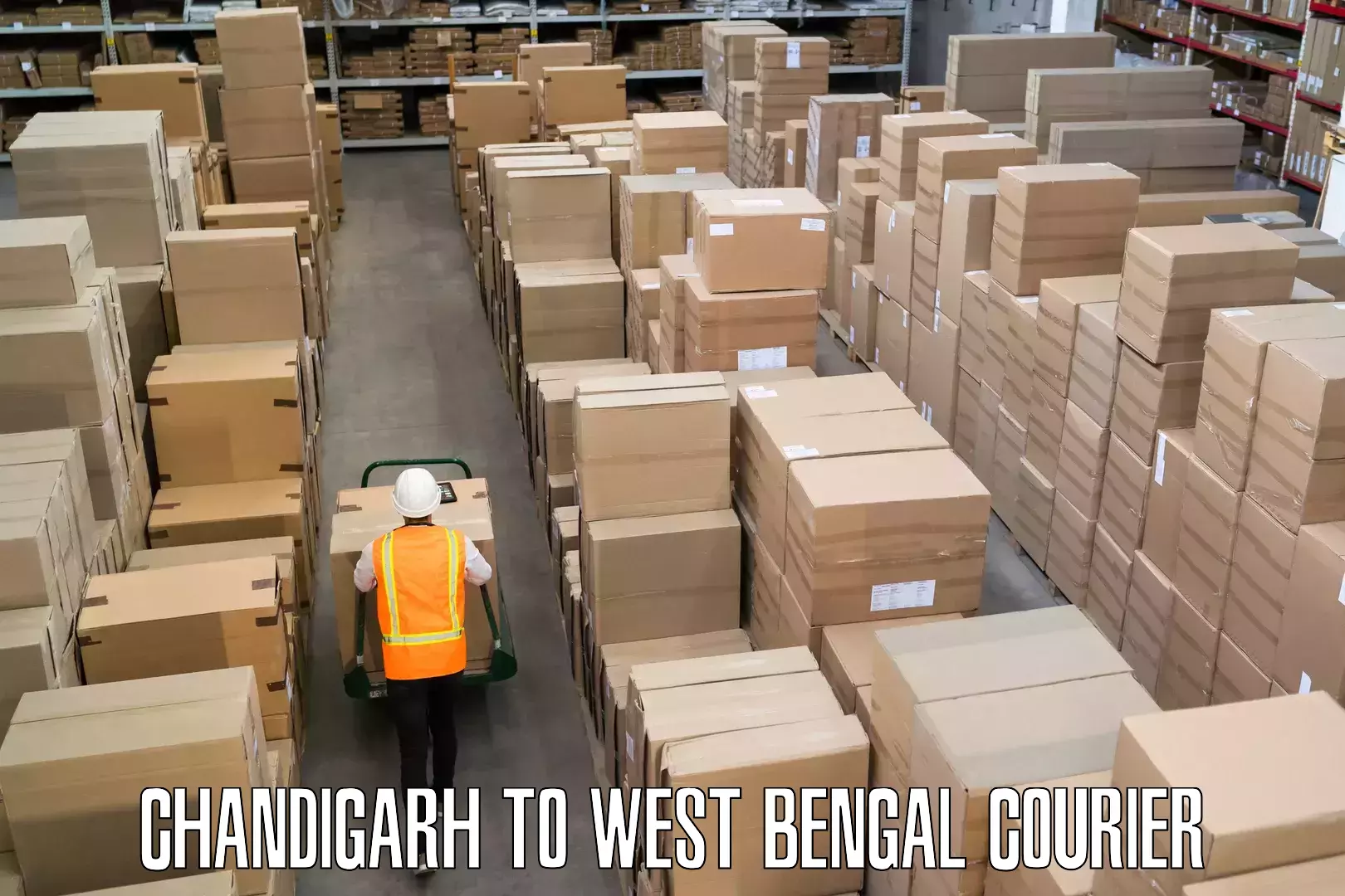 Luggage shipping rates Chandigarh to Kakdwip