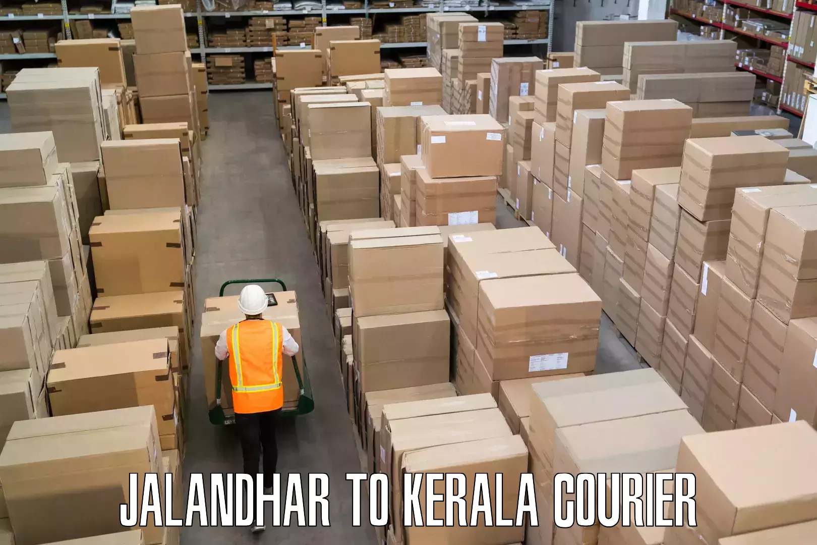 Train station baggage courier Jalandhar to Tirurangadi