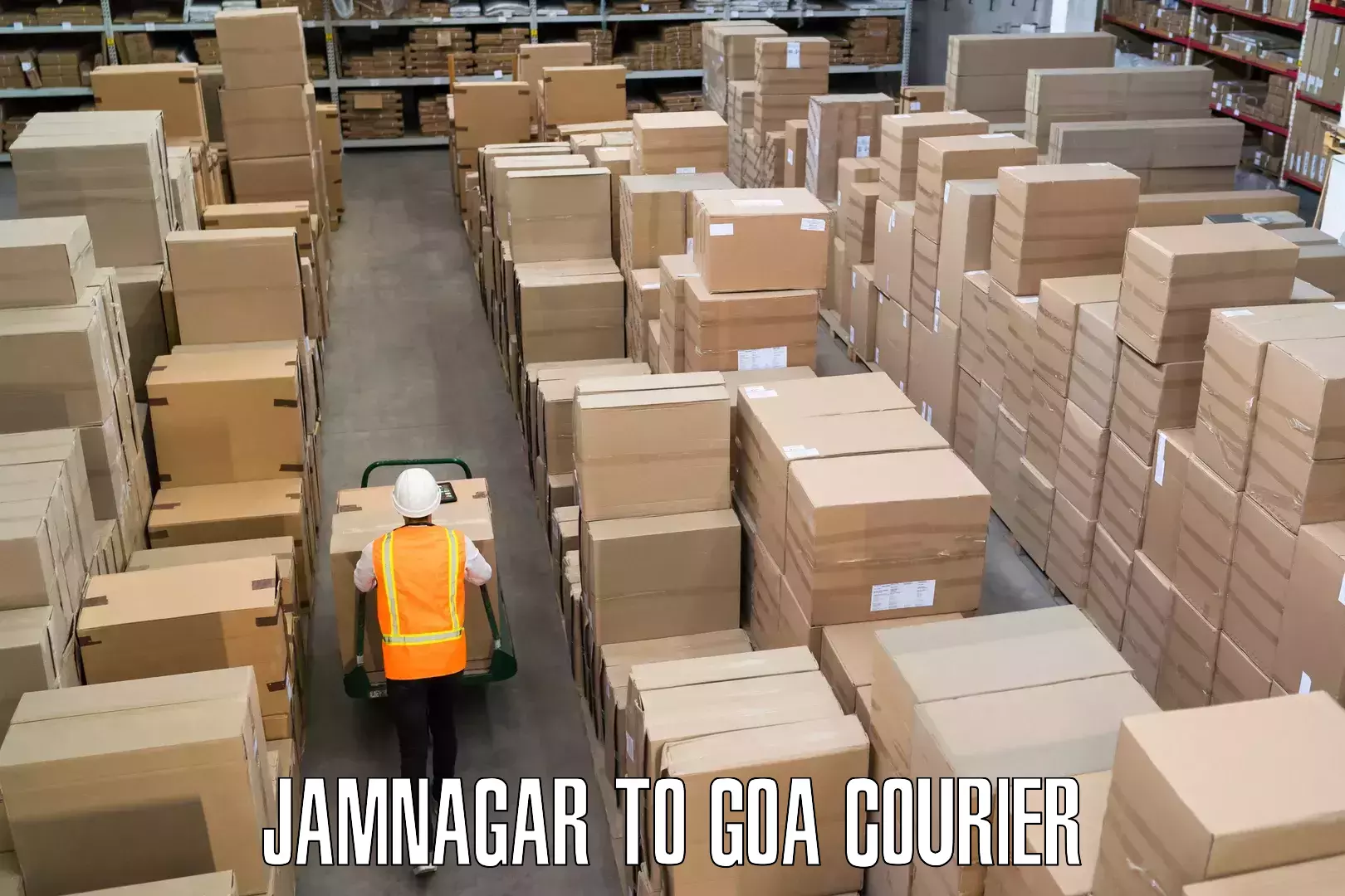 Artwork baggage courier Jamnagar to NIT Goa