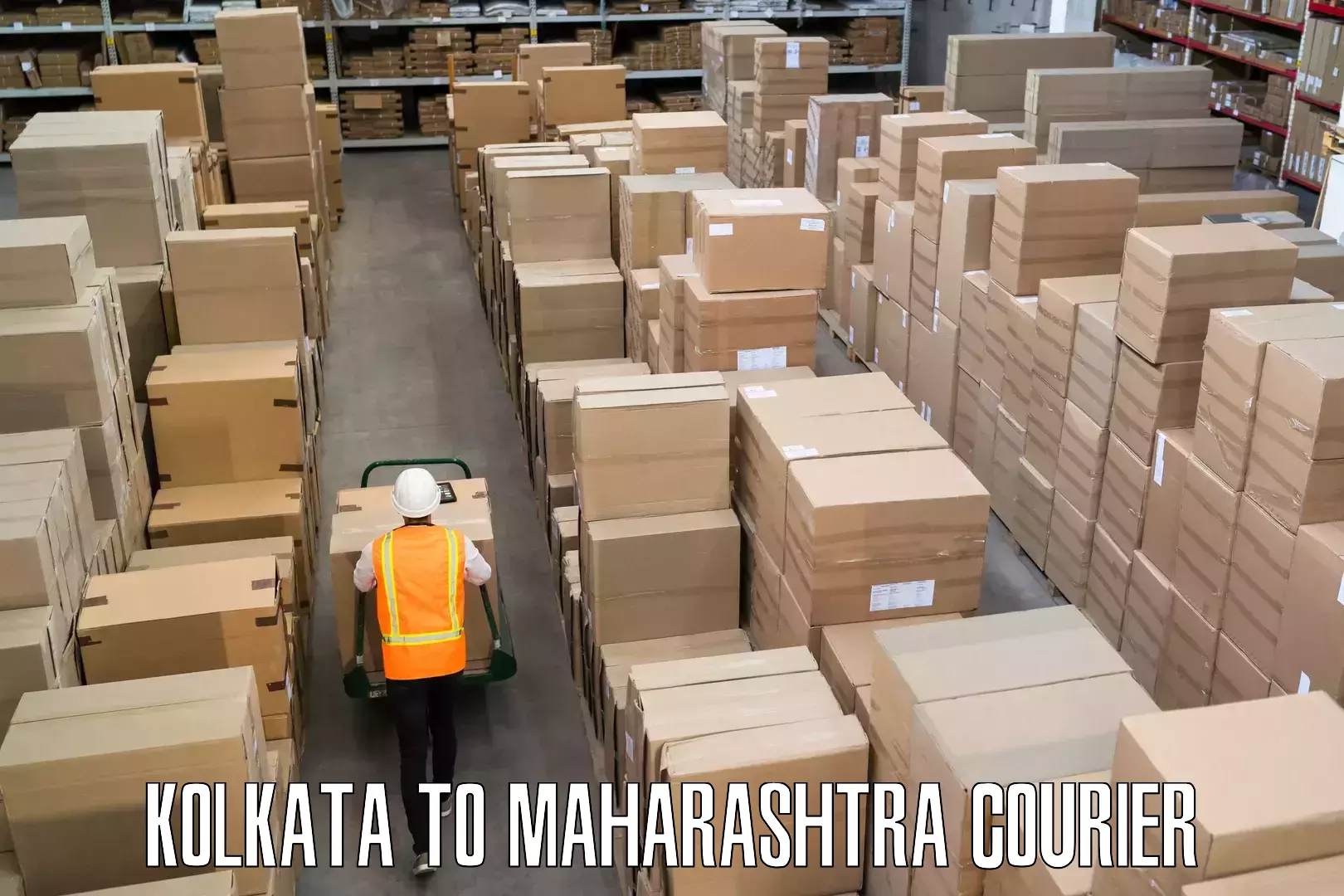 Luggage shipping efficiency Kolkata to Bhokar