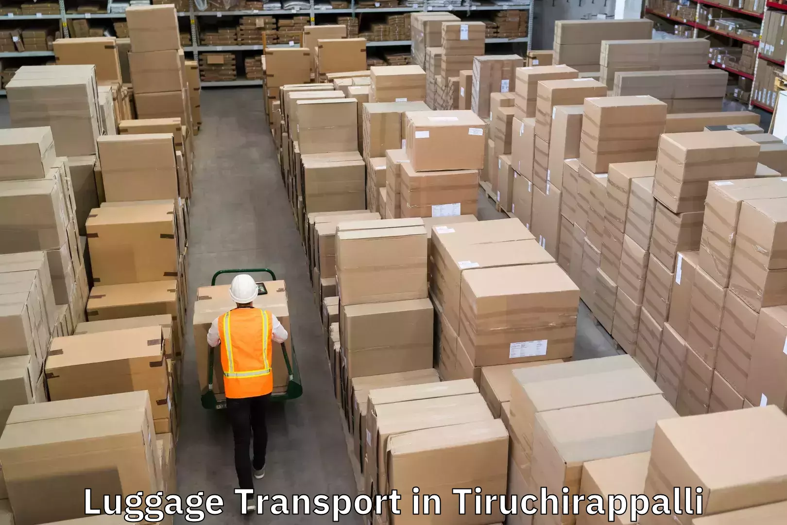Baggage courier operations in Tiruchirappalli