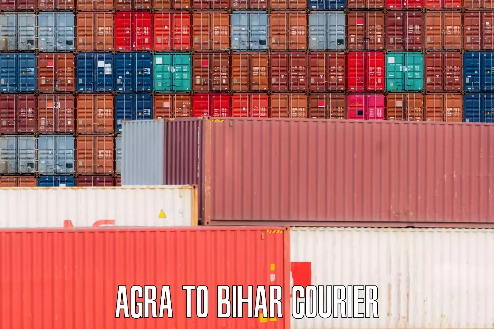 Luggage shipment strategy Agra to Bihar