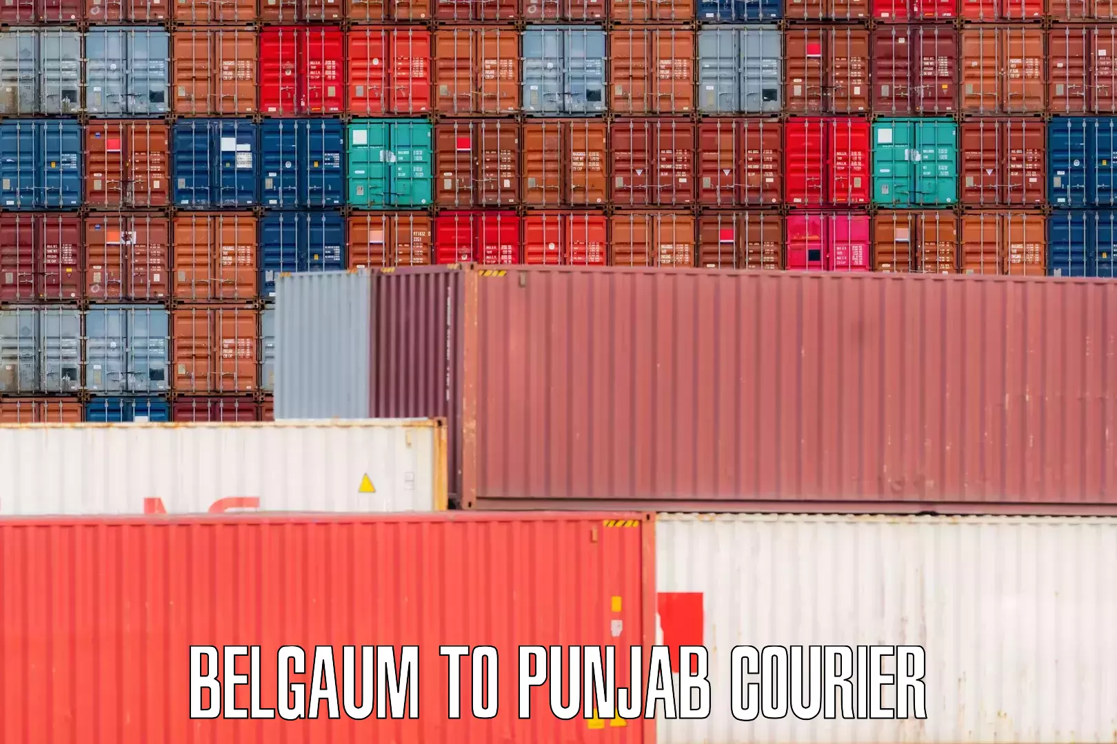 Comprehensive baggage courier Belgaum to Punjab