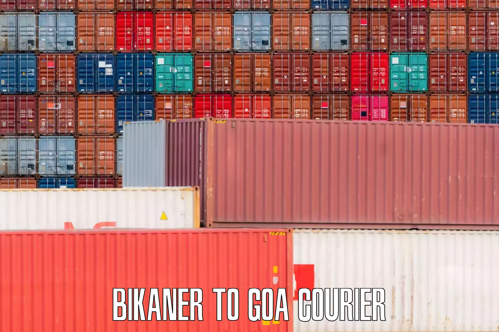 Luggage transport company Bikaner to Goa