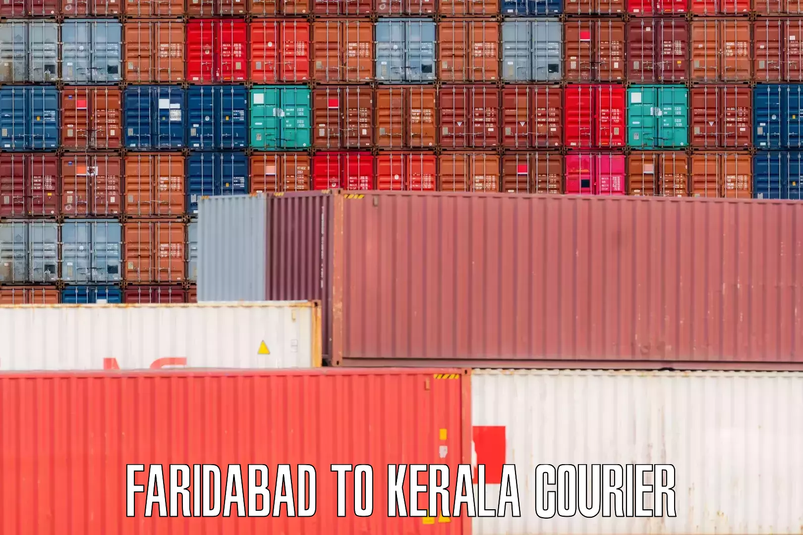 Baggage shipping experience Faridabad to Kerala