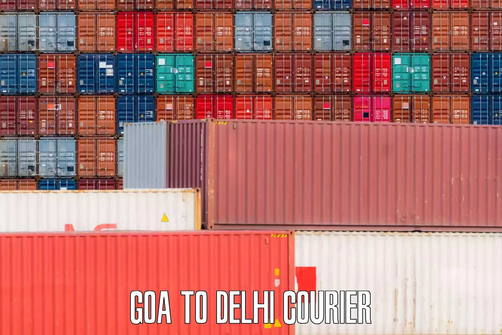 Luggage courier network Goa to Guru Gobind Singh Indraprastha University New Delhi