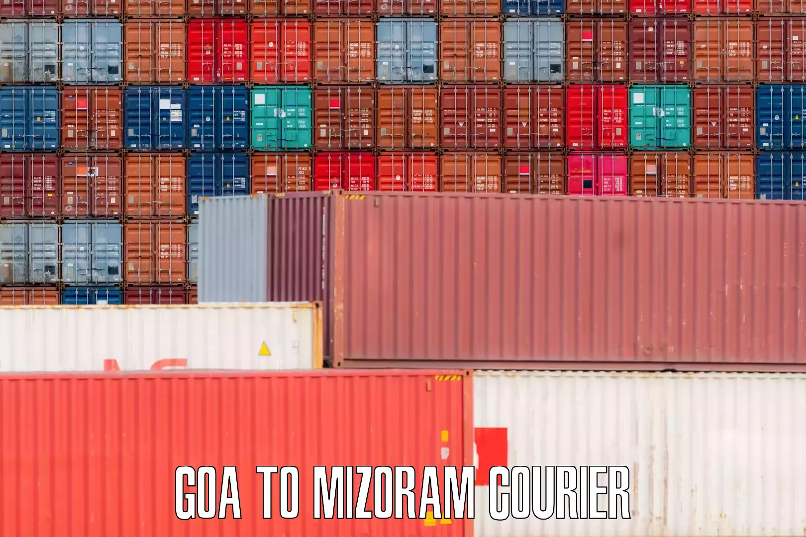 Baggage shipping schedule Goa to Mizoram
