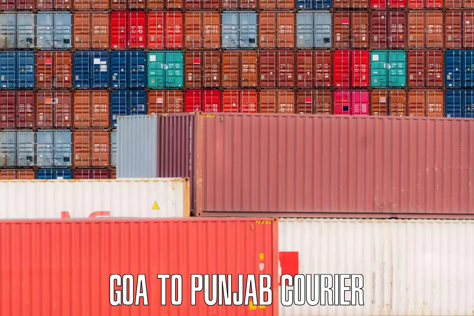 Luggage shipping planner Goa to Begowal