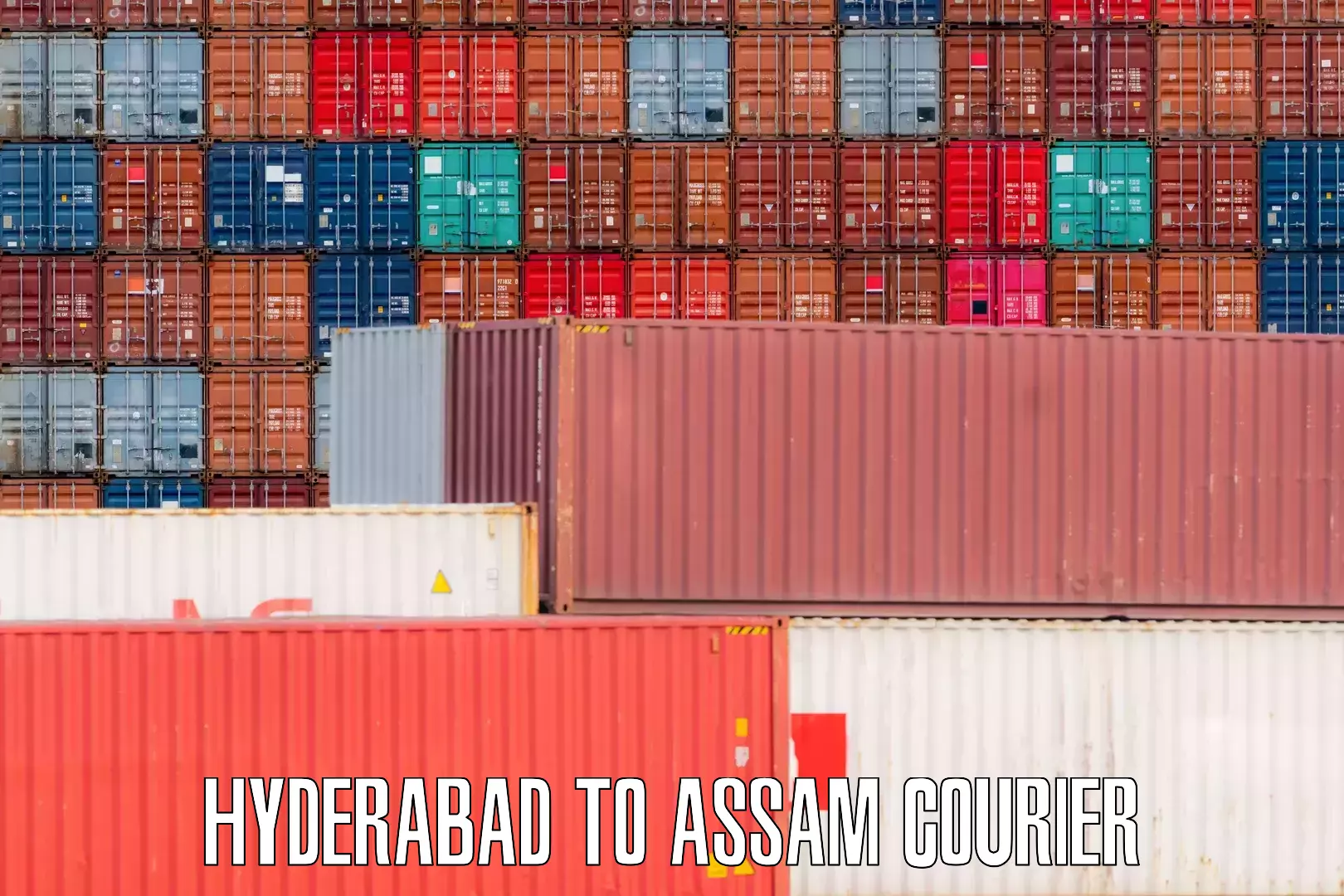 Affordable luggage shipping Hyderabad to Assam