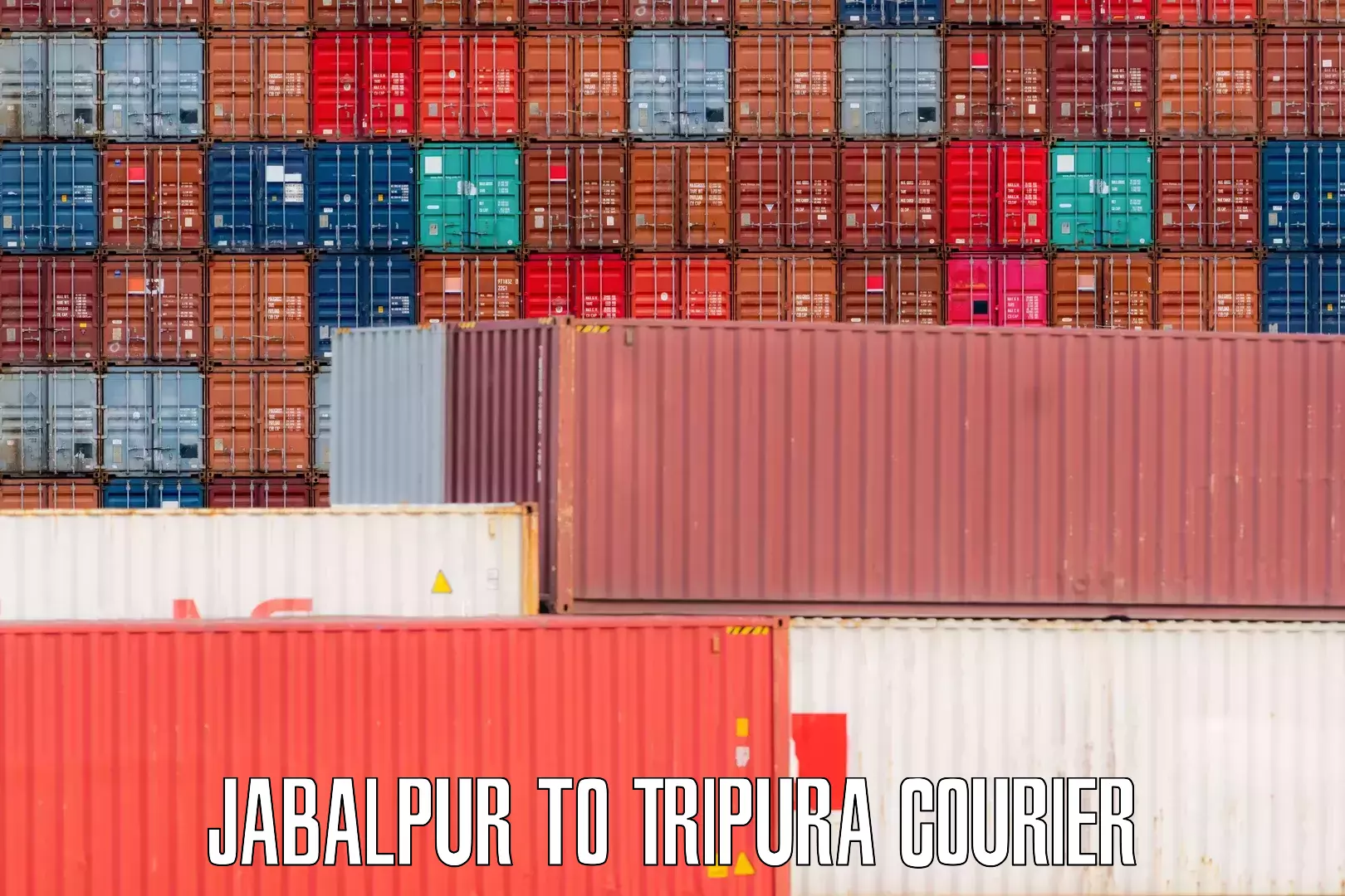 Versatile luggage courier Jabalpur to Teliamura