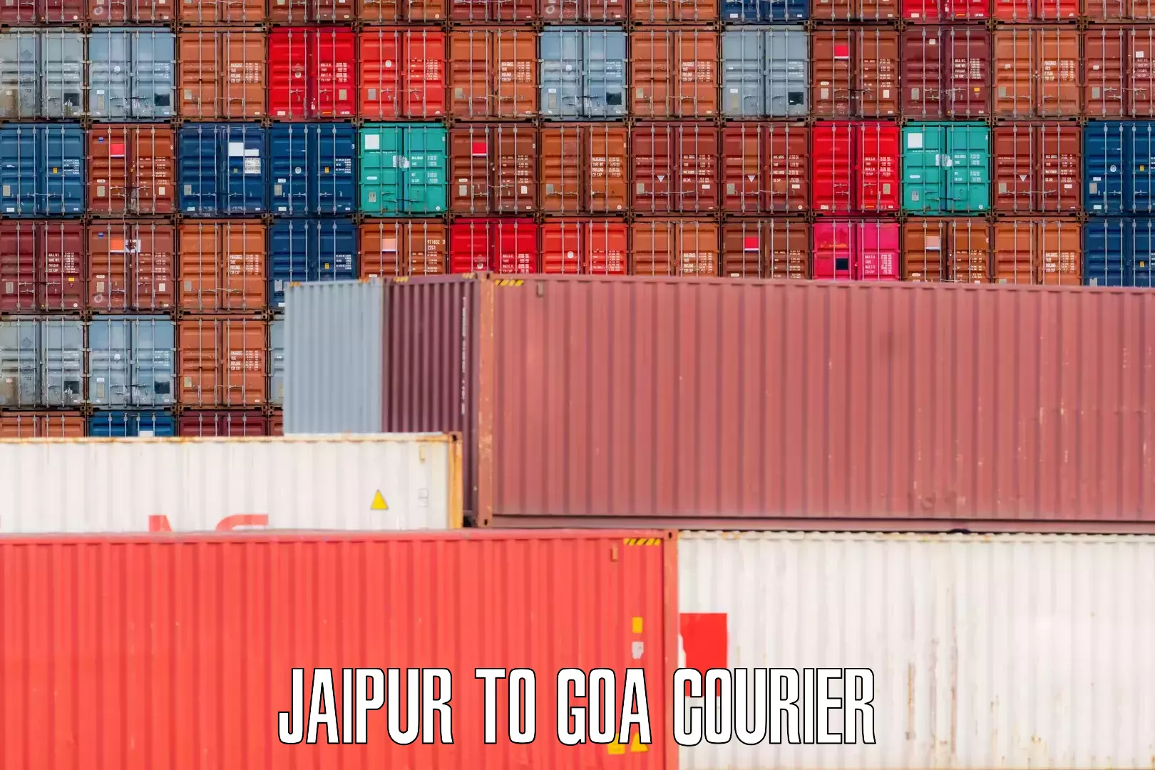 Baggage shipping schedule Jaipur to IIT Goa