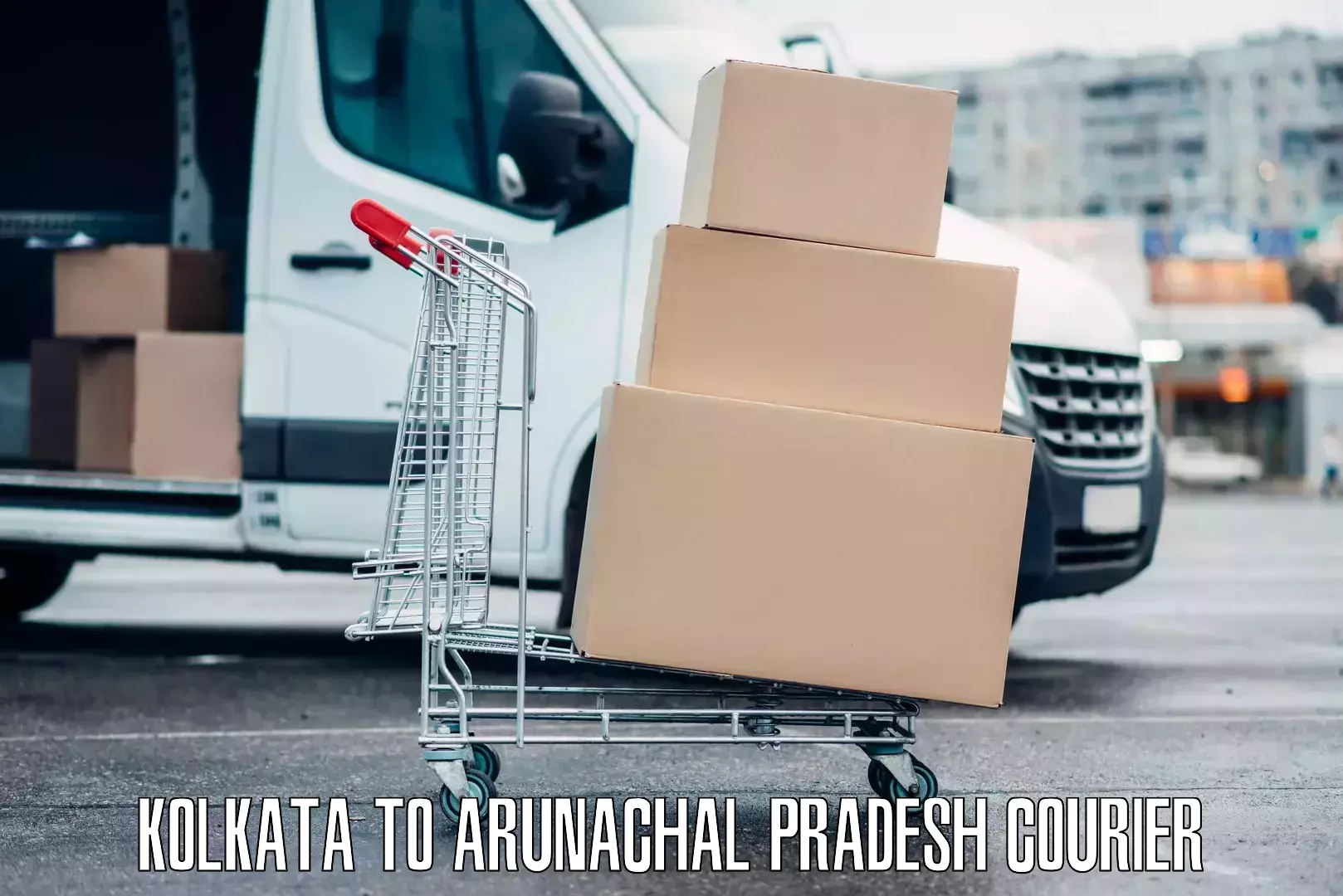 Holiday baggage shipping Kolkata to Arunachal Pradesh