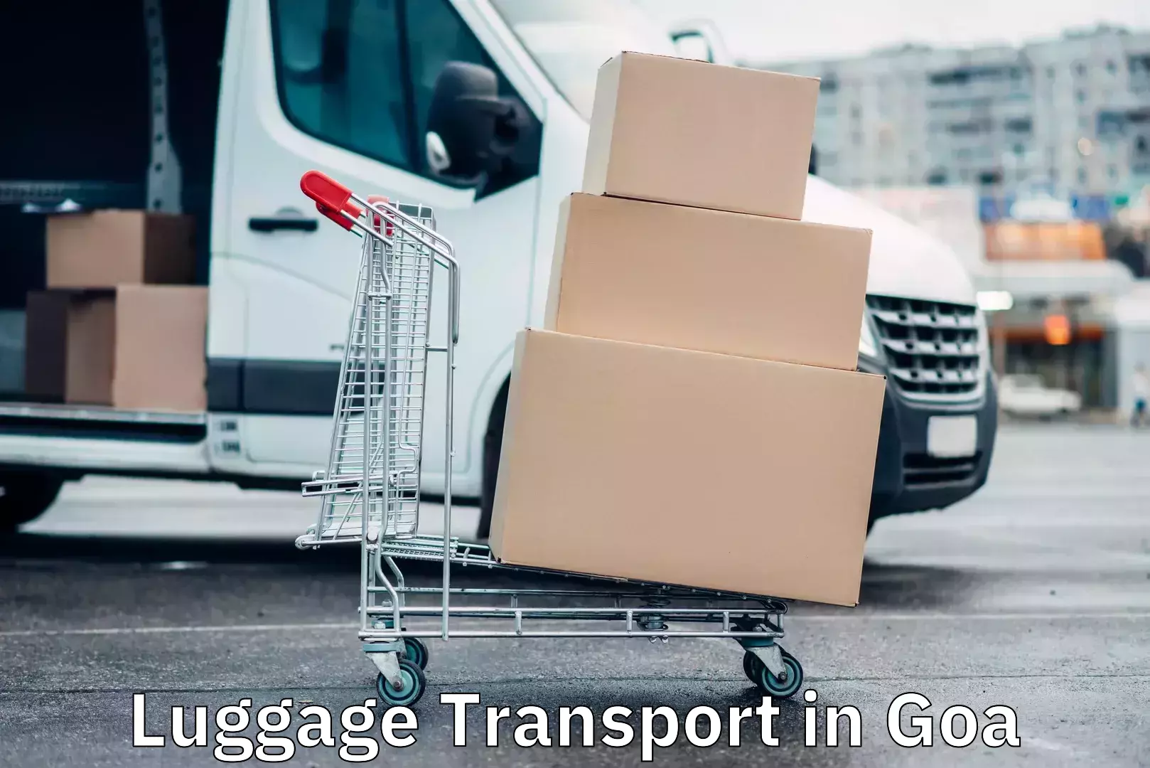 Online luggage shipping in Goa