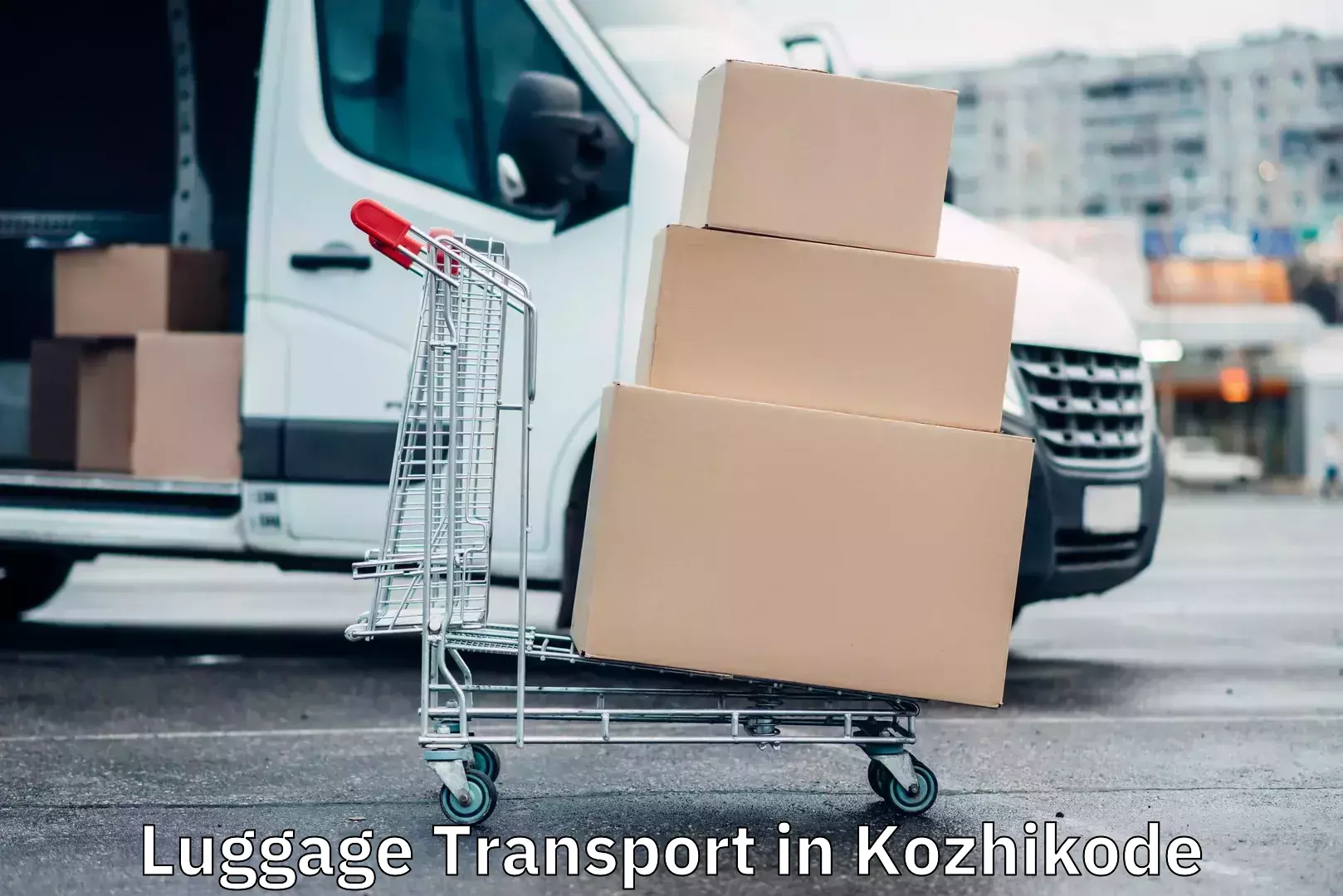 Luggage shipment tracking in Kozhikode
