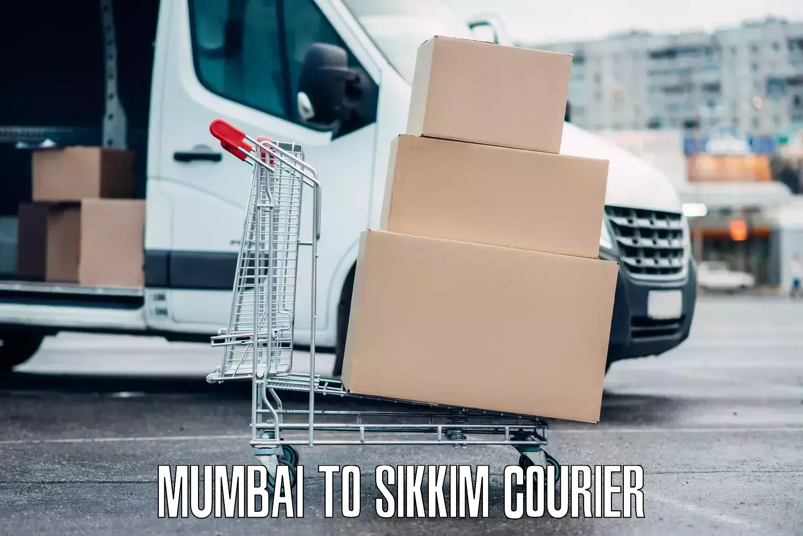 Baggage transport cost Mumbai to North Sikkim