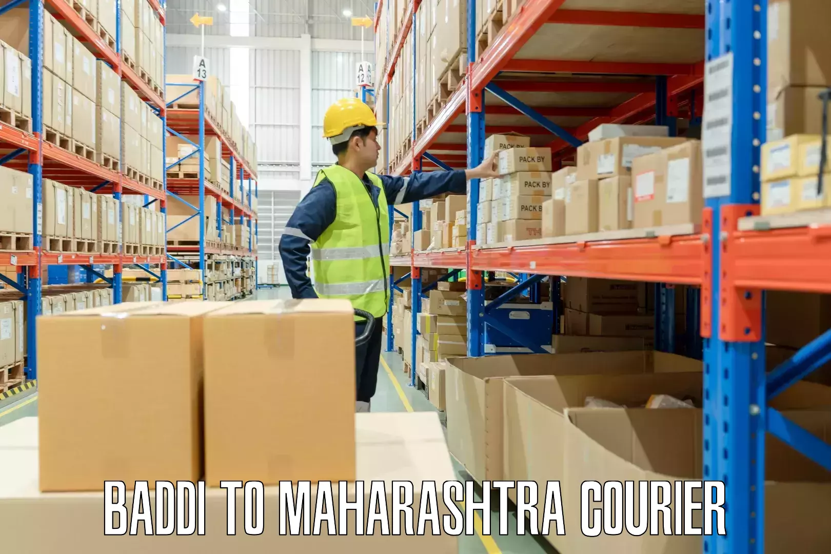 Luggage shipping estimate Baddi to Maharashtra