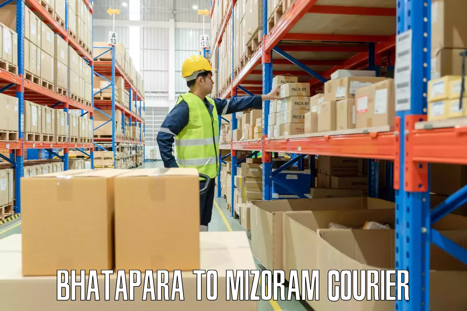 Baggage shipping experts Bhatapara to Aizawl